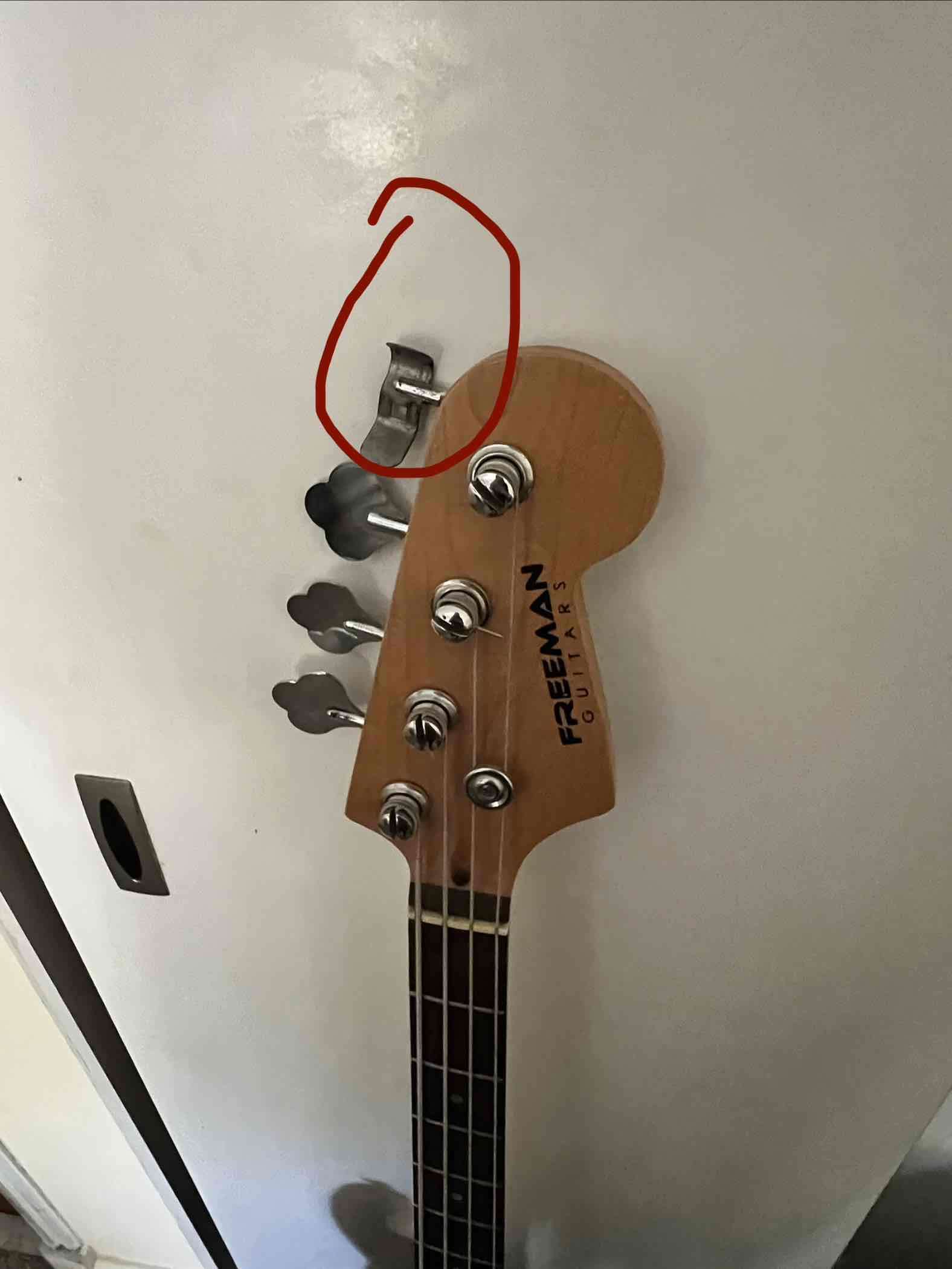 Bajo eléctrico Freeman estilo Jazz bass - miniatura 3