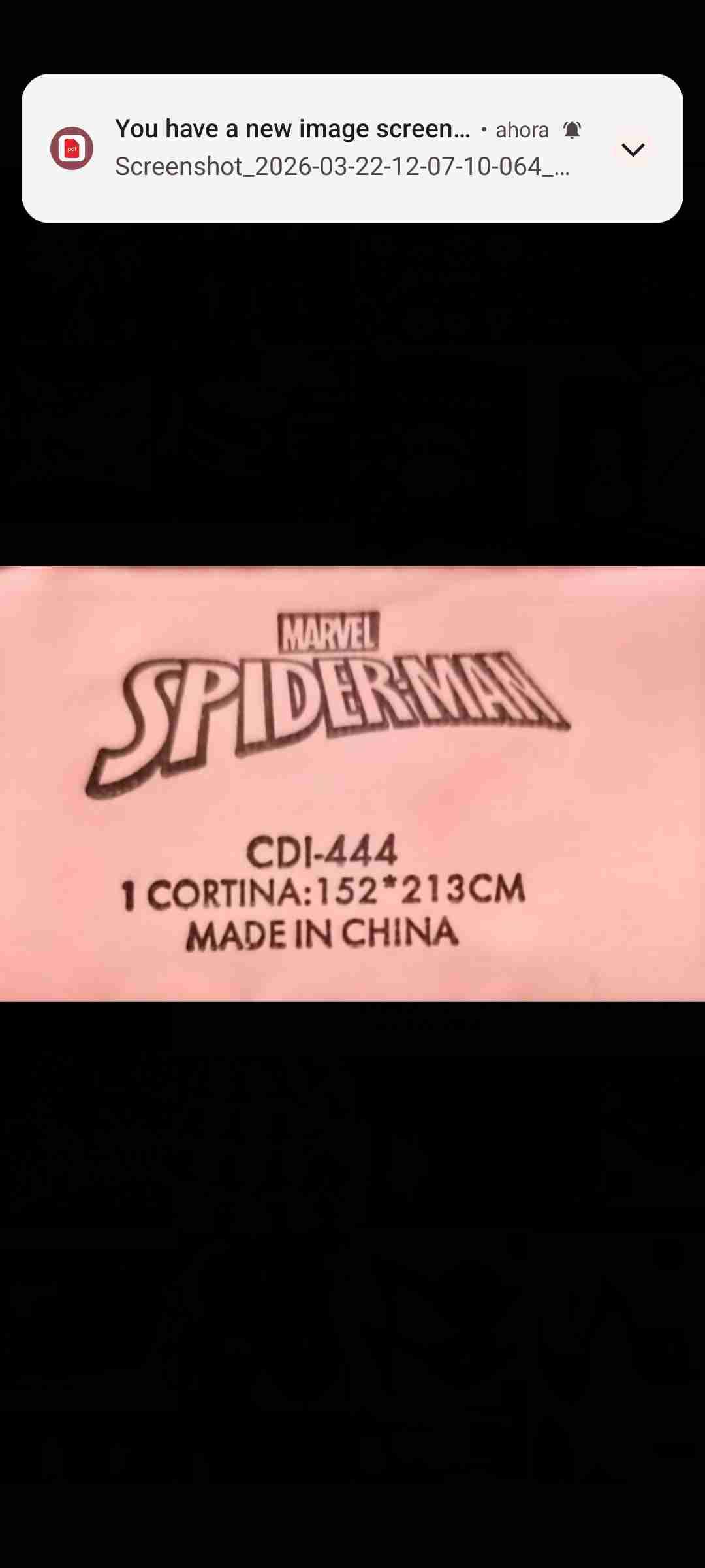 Plumón infantil temático Spiderman - 6