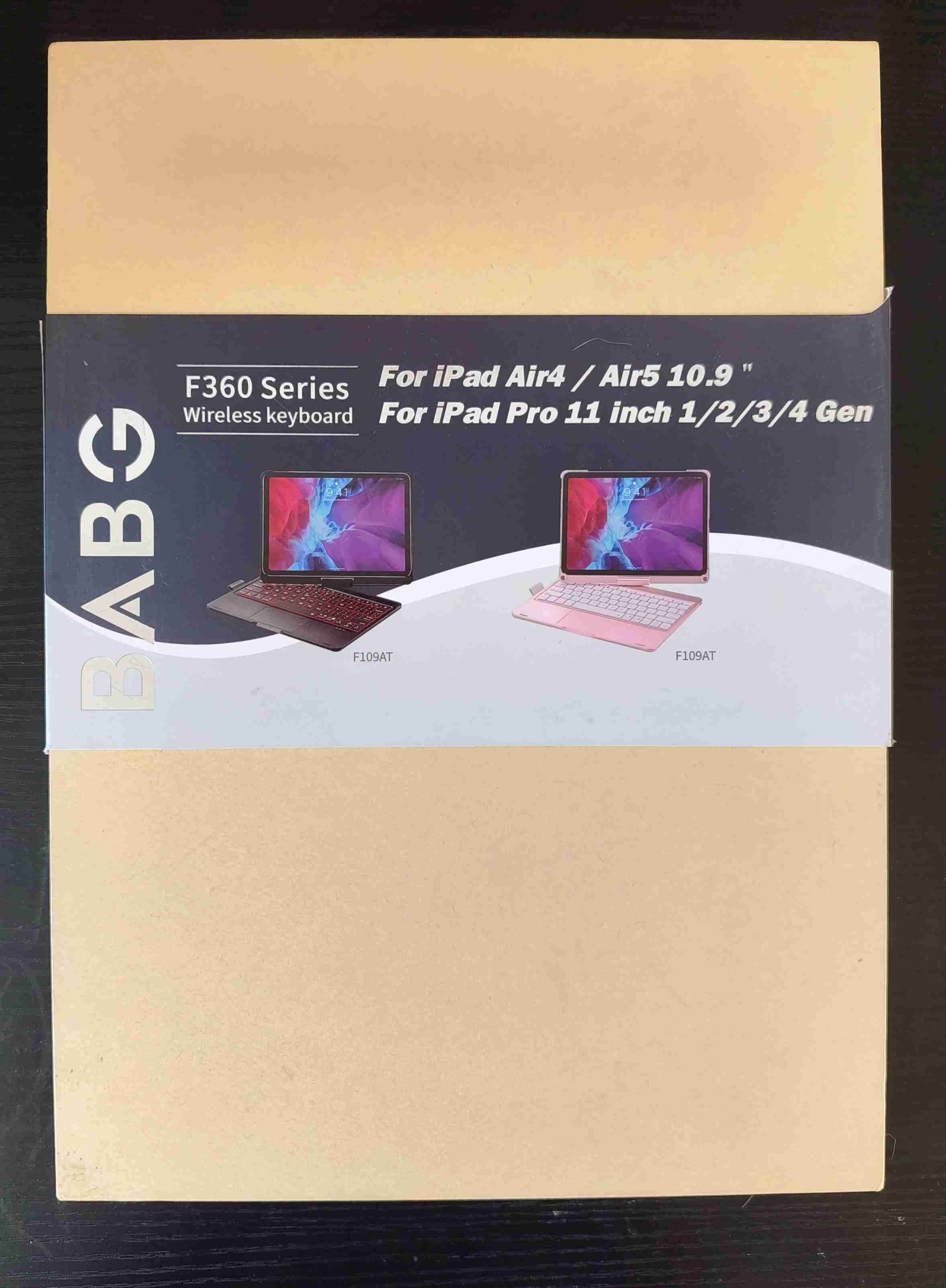 Teclado inalámbrico F360 para iPad - miniatura 1