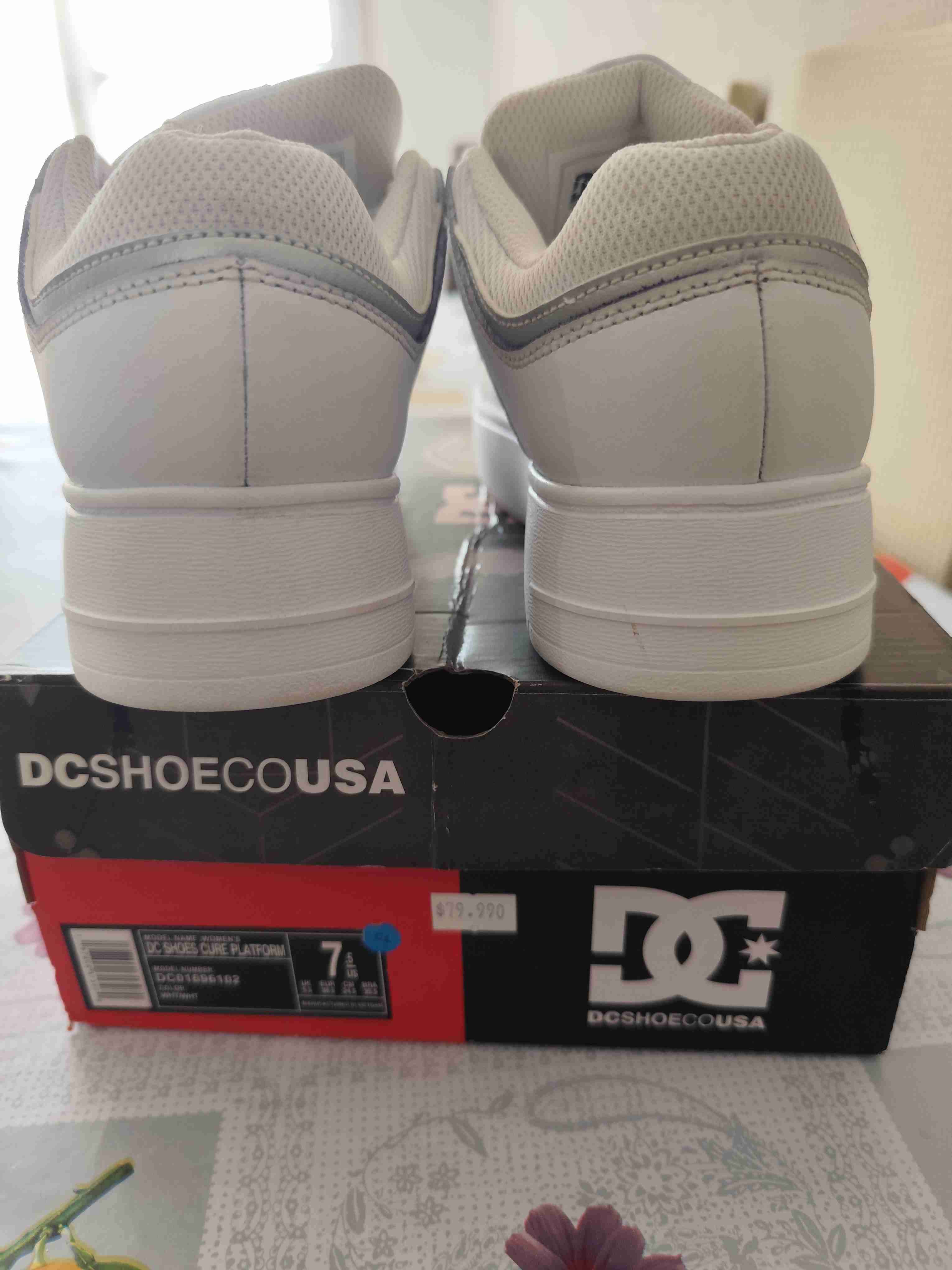 Zapatillas deportivas DC blancas - 2