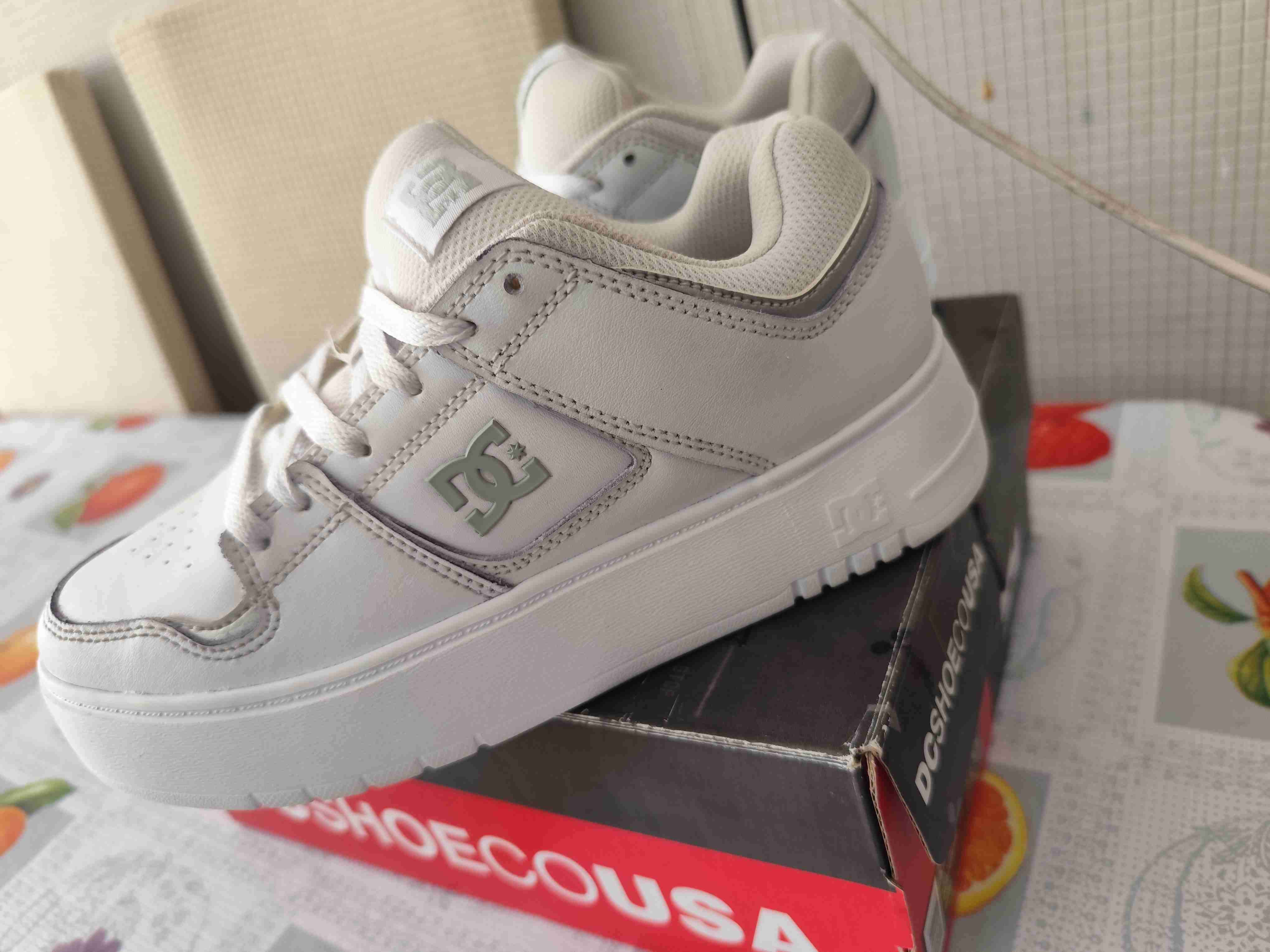 Zapatillas deportivas DC blancas - 3