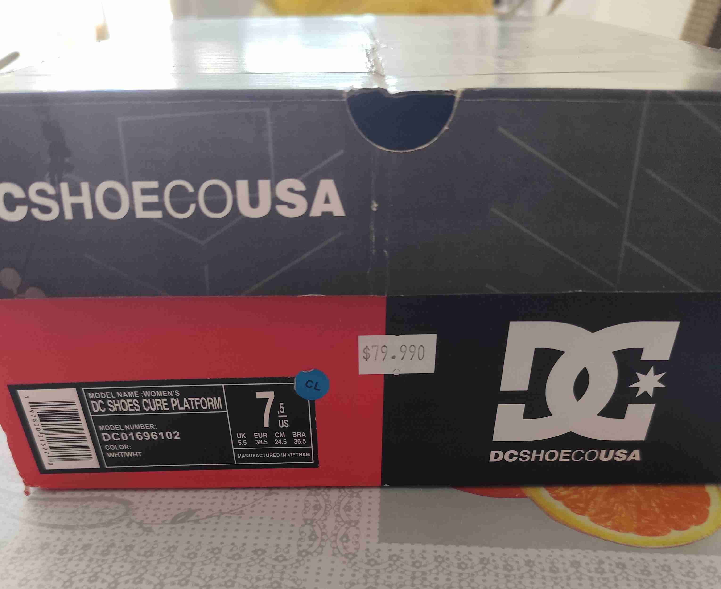 Zapatillas deportivas DC blancas - 5