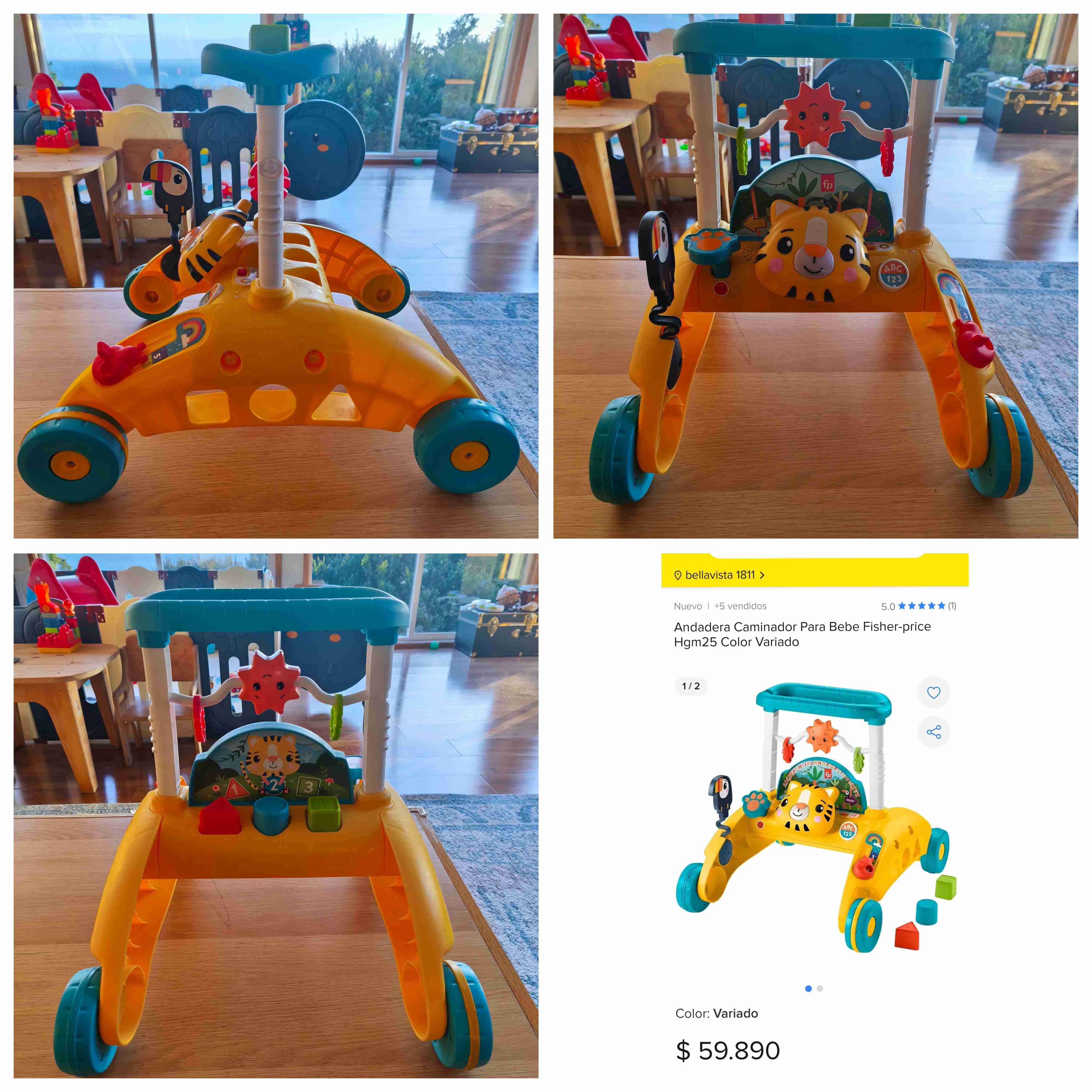 Andador caminador para bebé