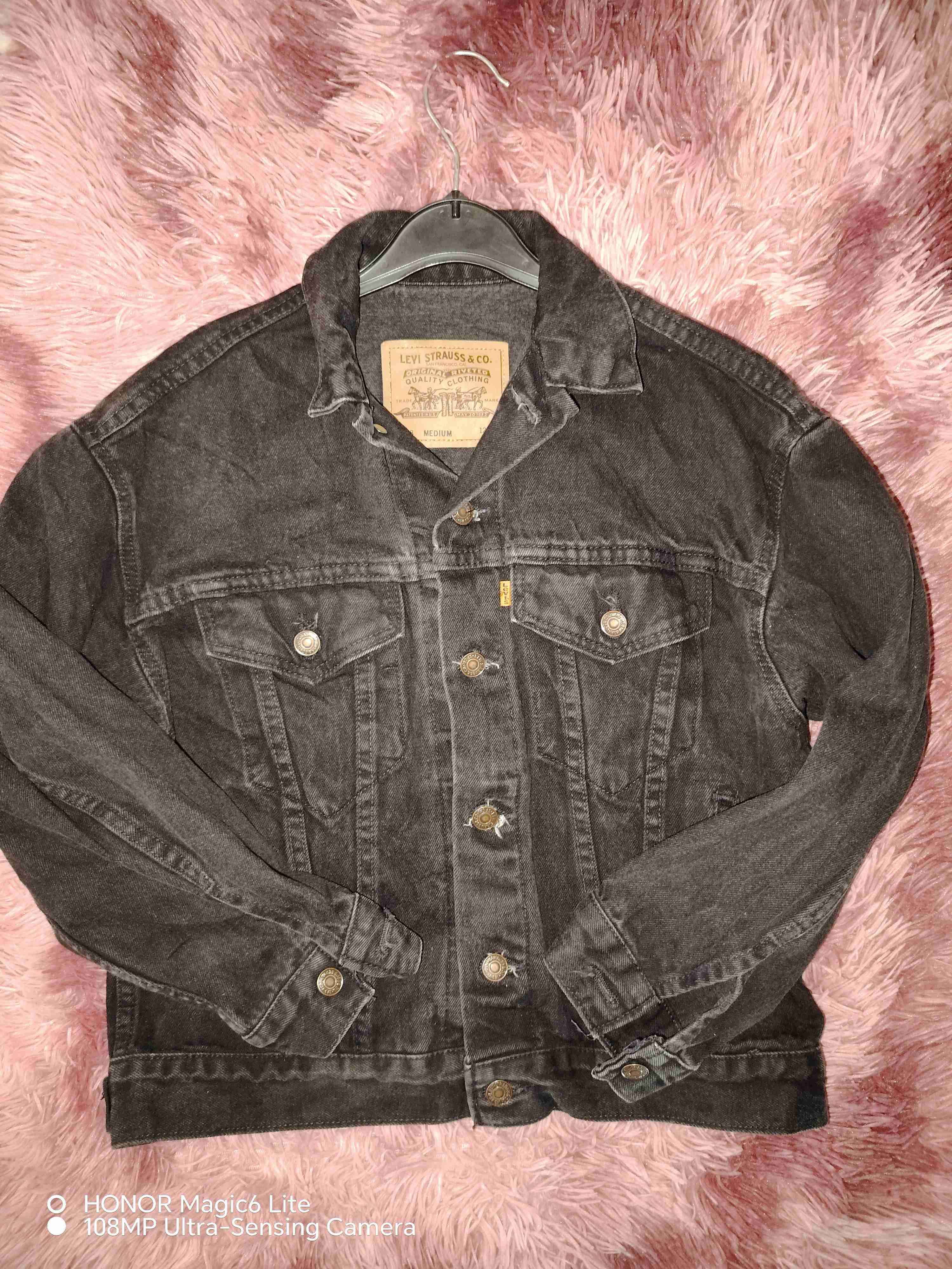 Chaqueta de mezclilla negra - miniatura 2