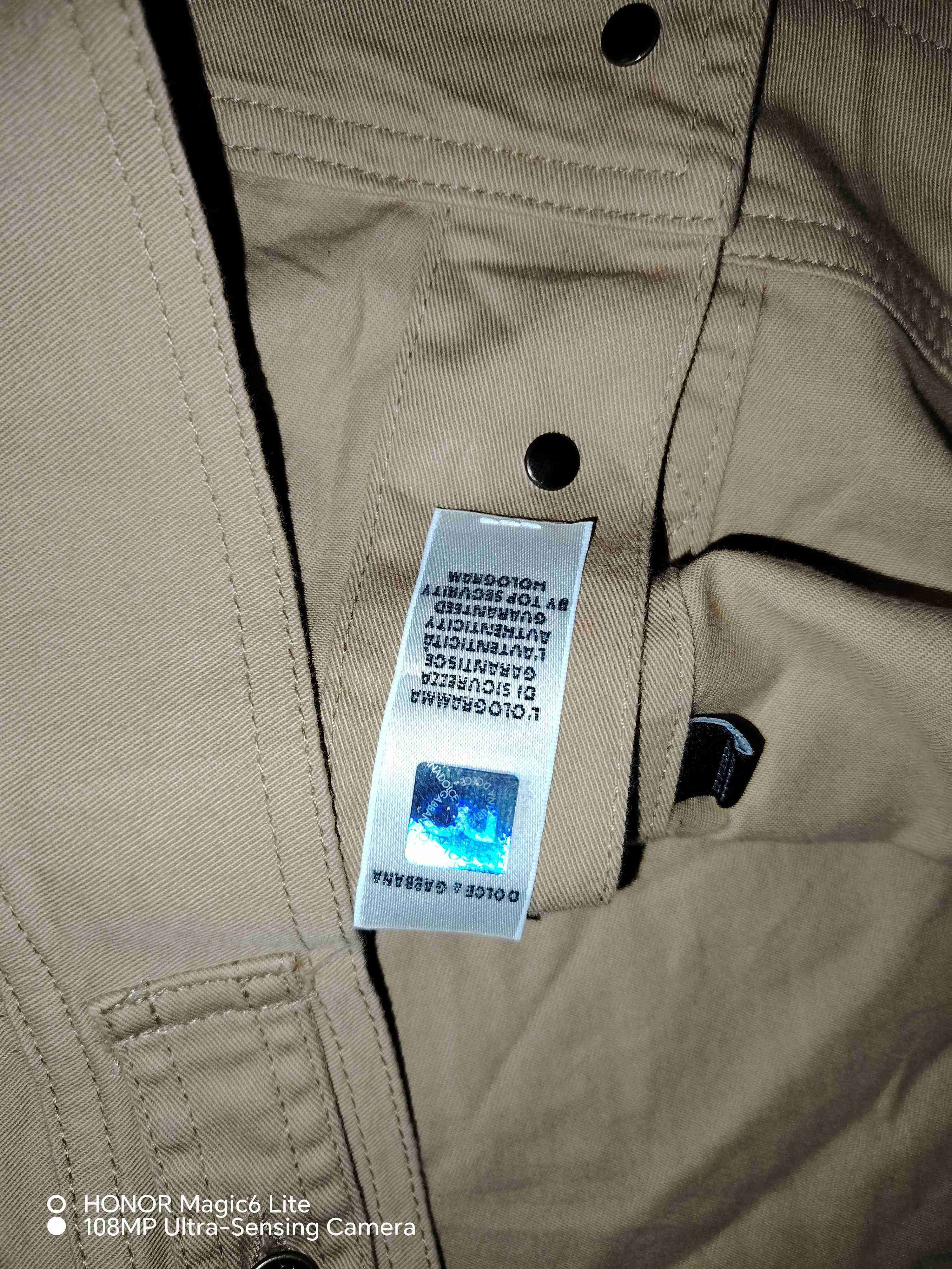 Chaqueta beige D&G hombre - miniatura 4