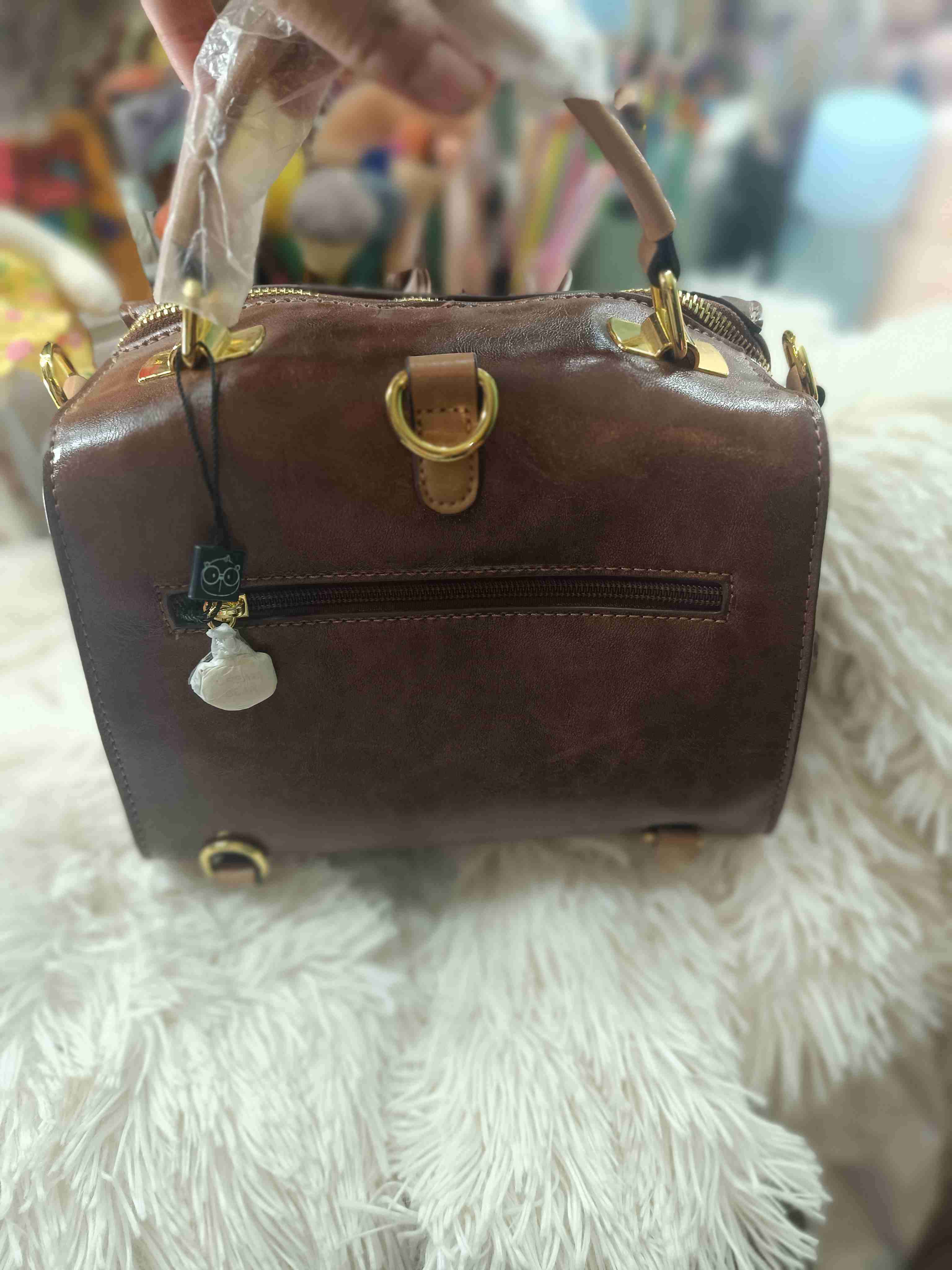 Cartera en forma de guitarra roja - 6