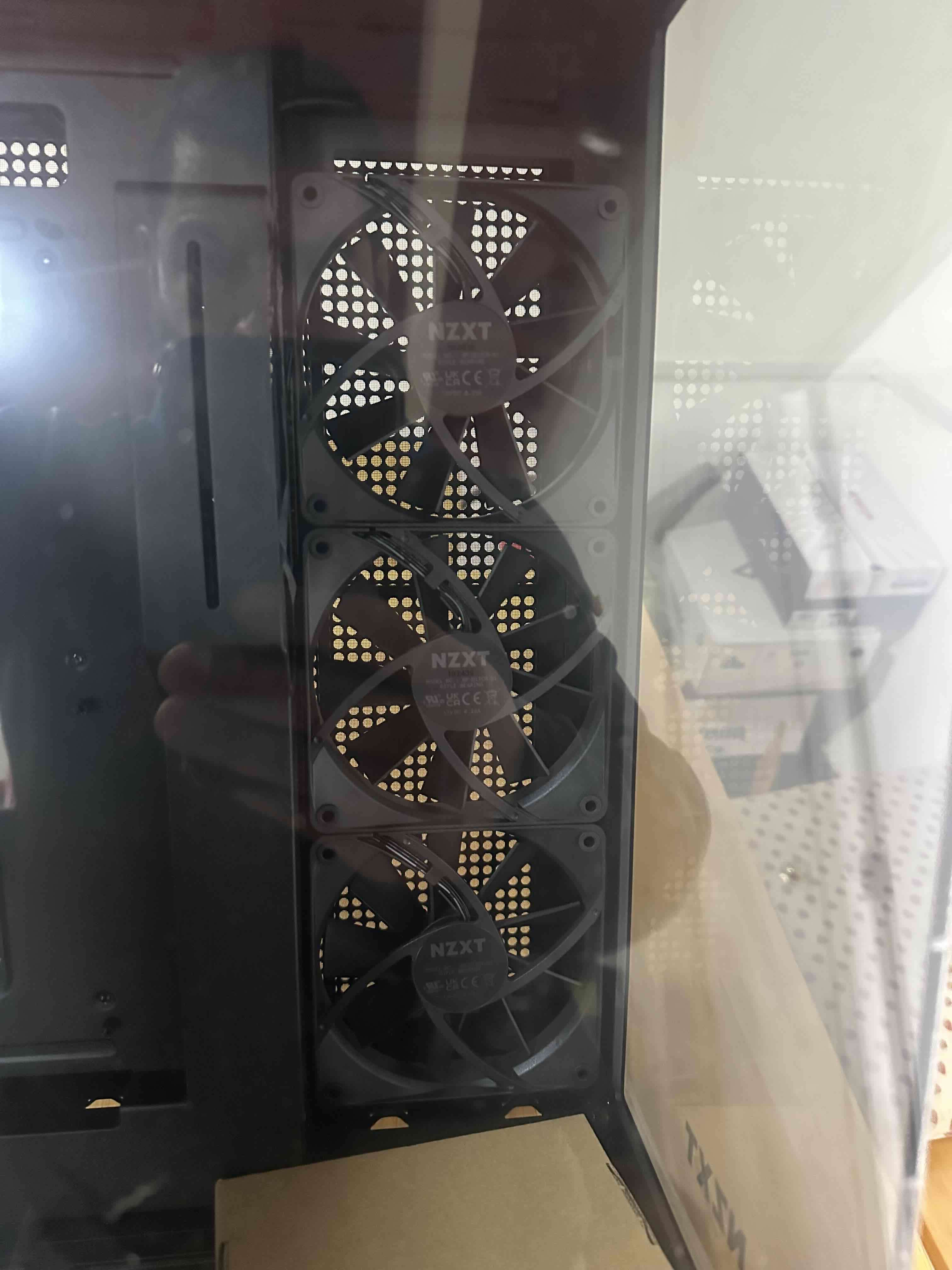 Gabinete Nzxt H9 Flow Negro Atx Doble Camara 4 Ven - 5