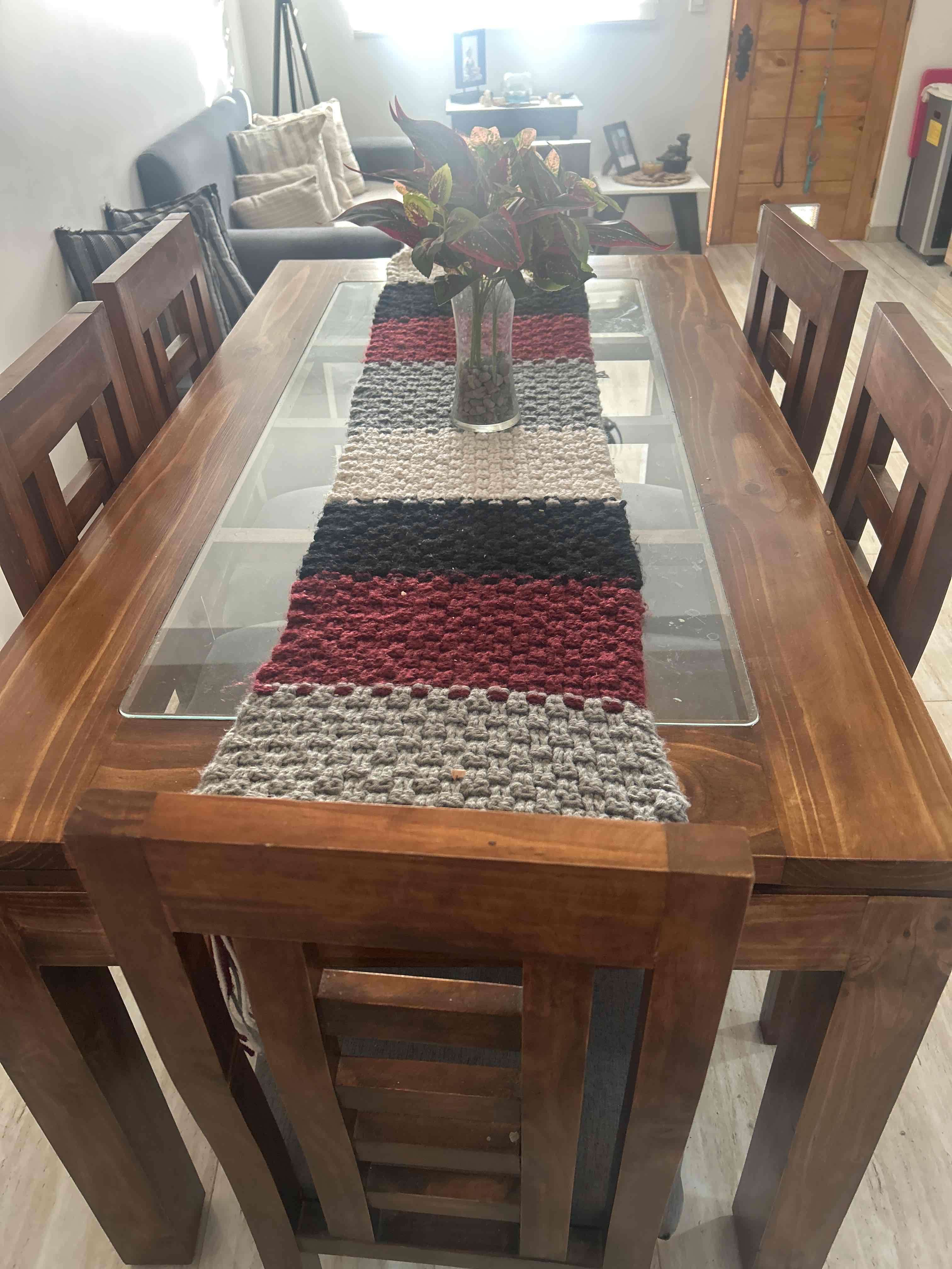 Comedor de madera con vidrio - miniatura 2