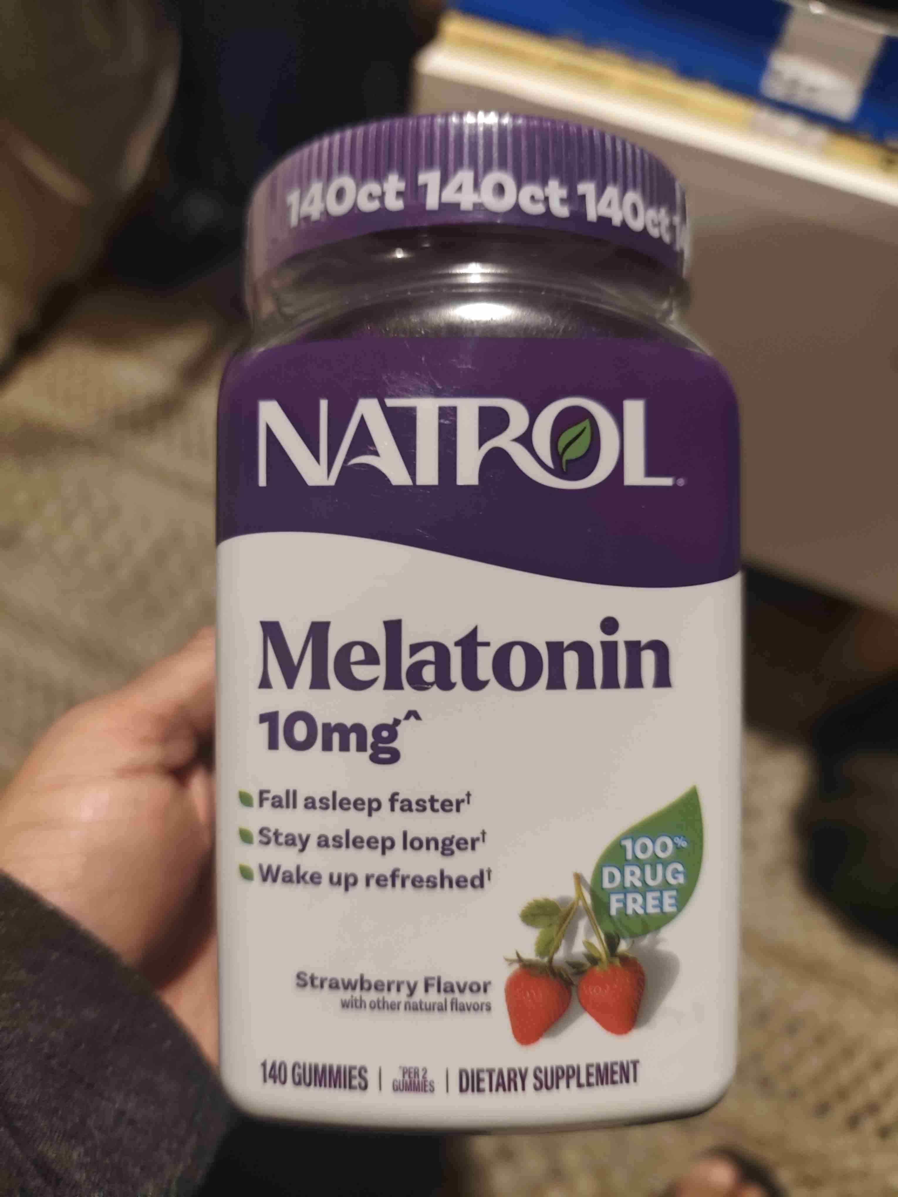 Melatonina 10mg 140 gomitas