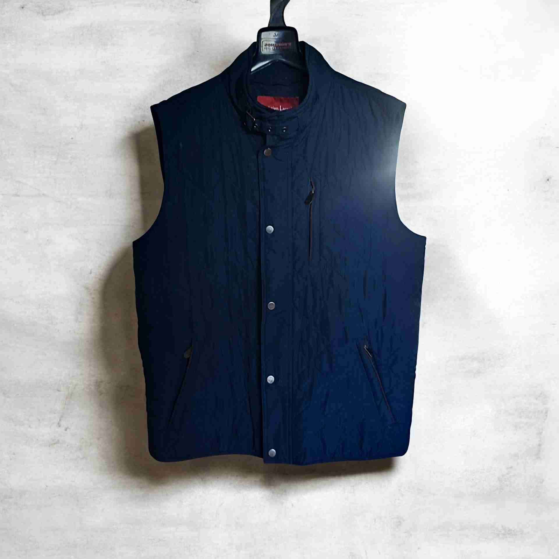 Casaca acolchada azul marino - miniatura 1