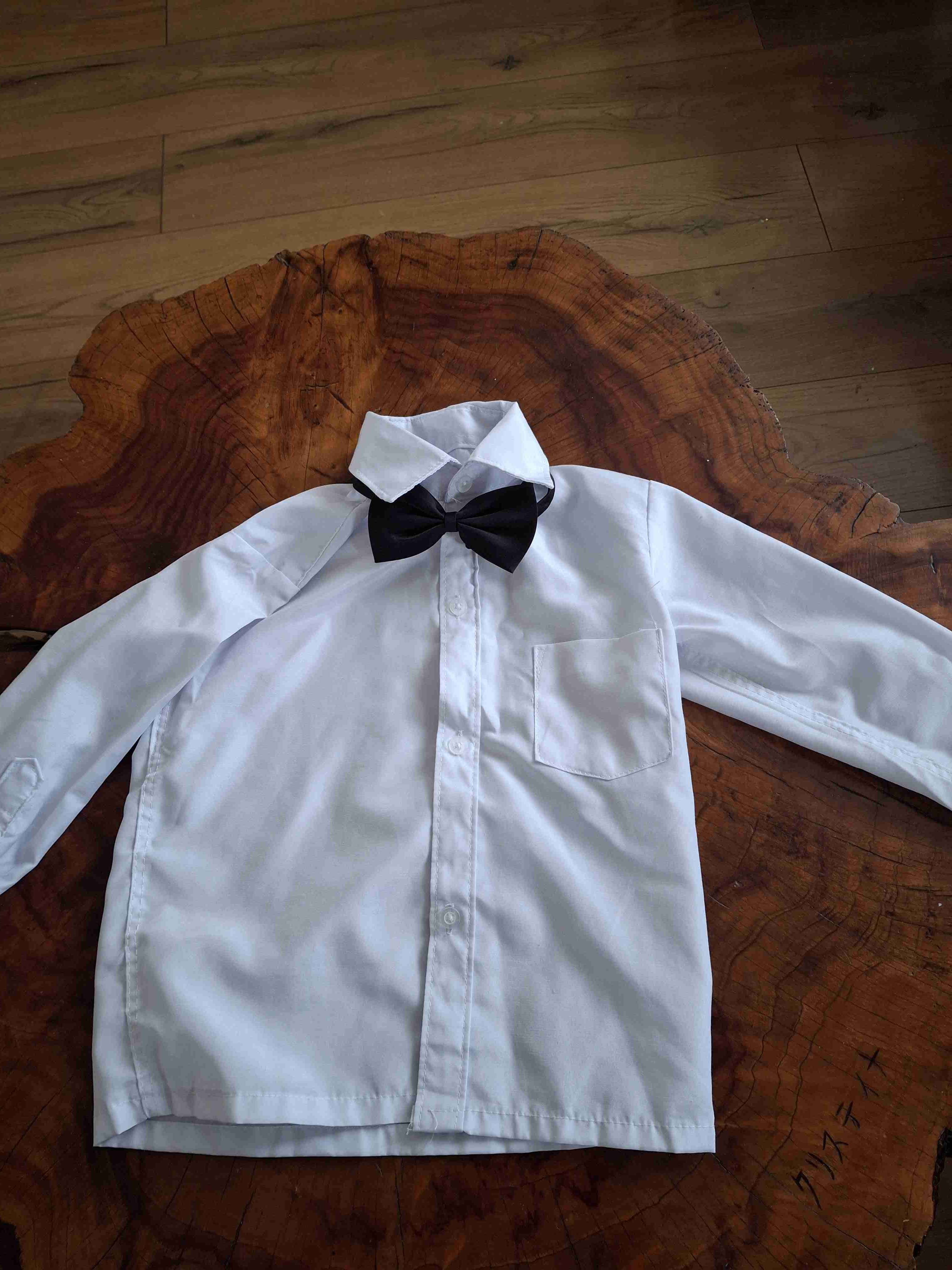 Traje de ceremonia infantil negro - miniatura 5