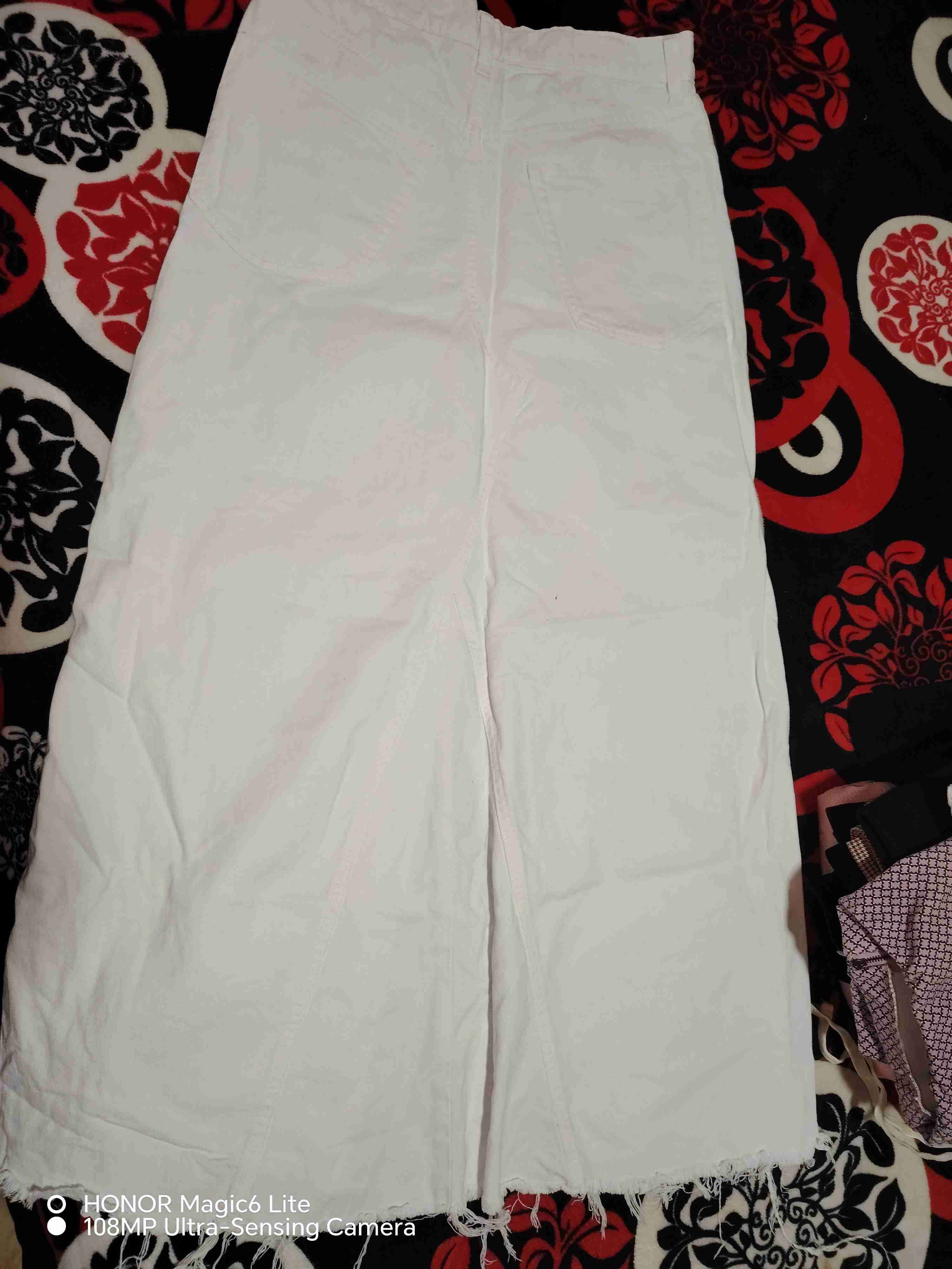 Falda blanca de mesclilla - miniatura 1