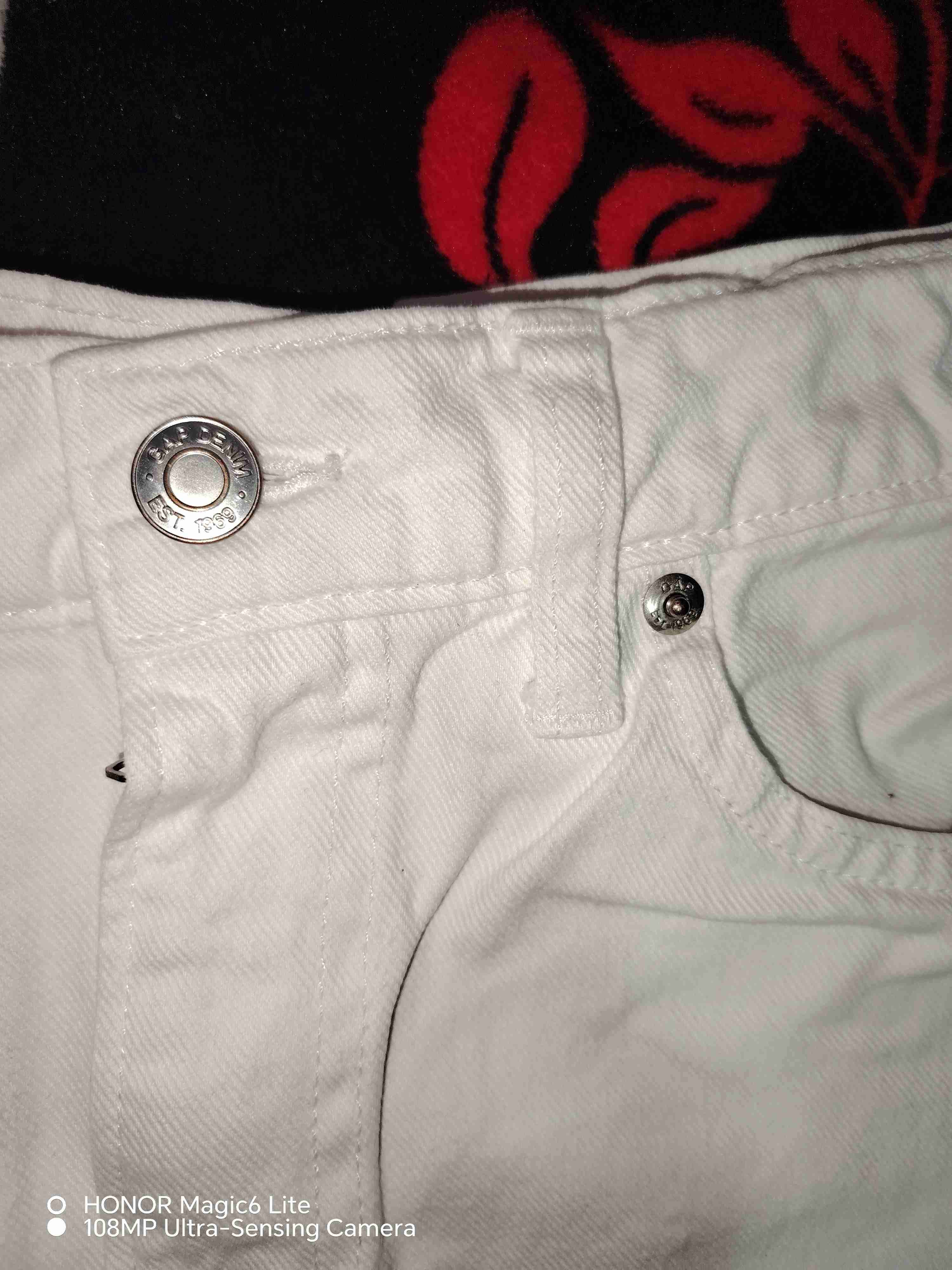 Falda blanca de mesclilla - miniatura 5