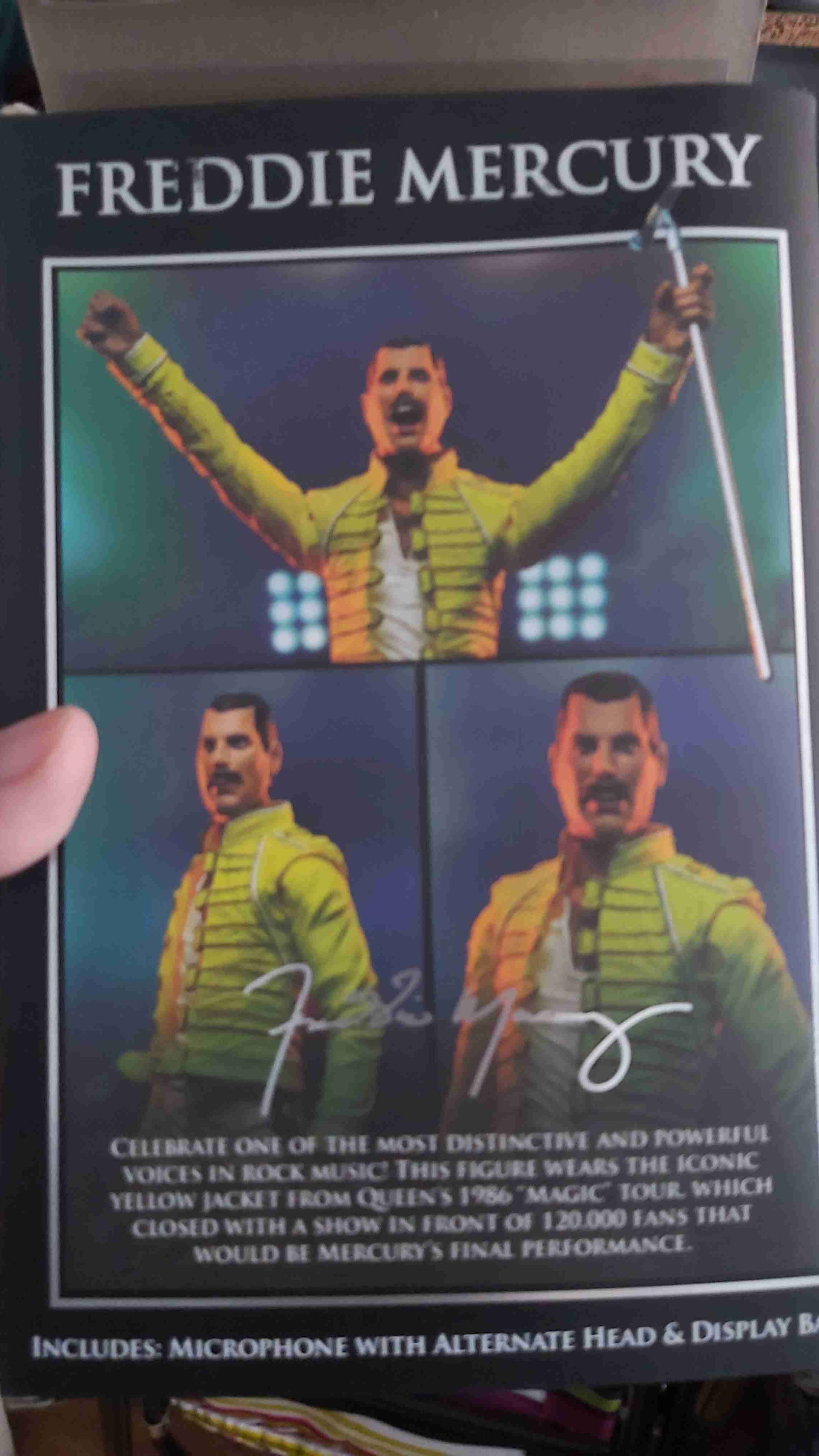 Figura coleccionable Freddy Mercury - miniatura 4