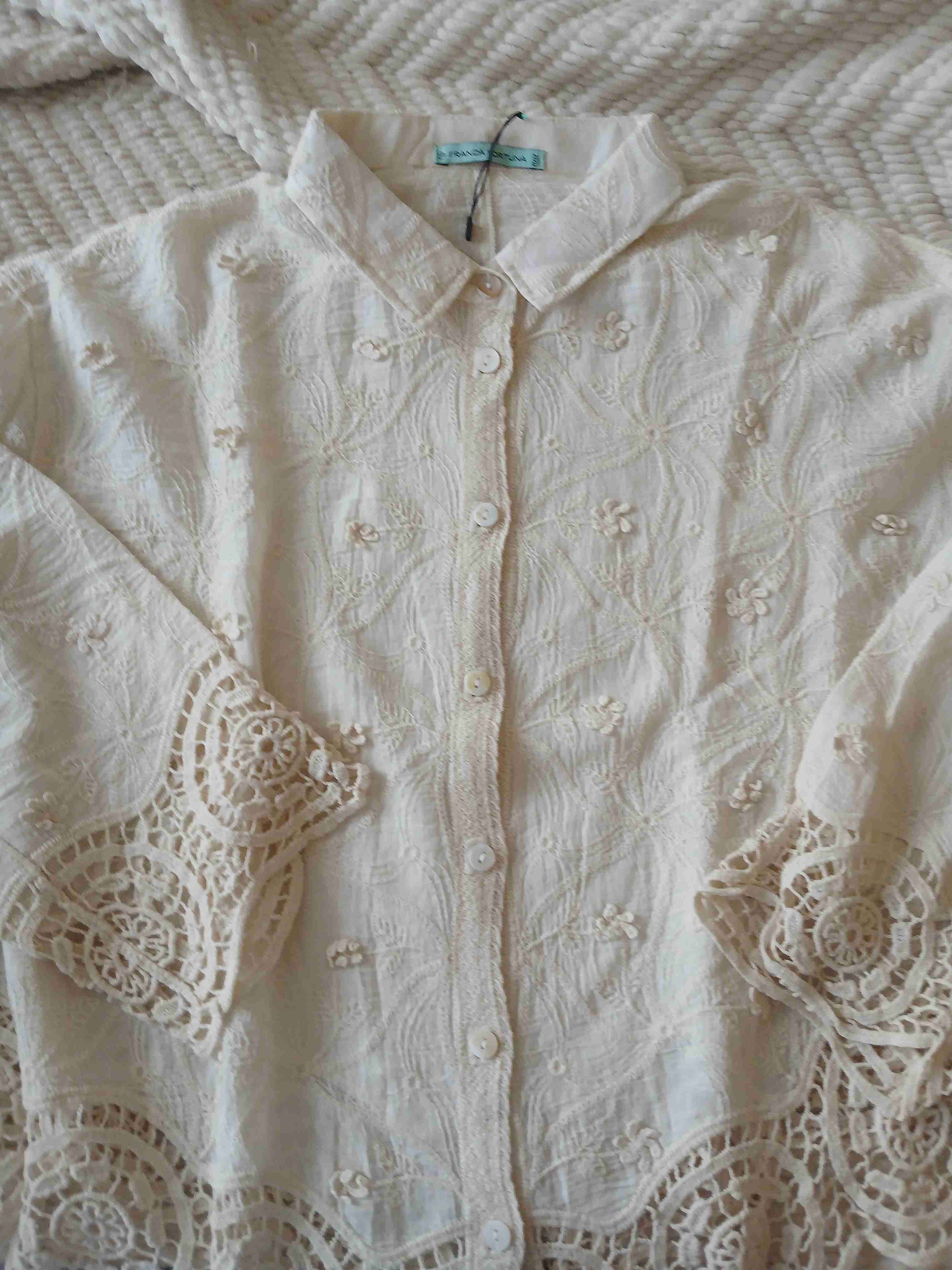 Blusa beige - miniatura 4