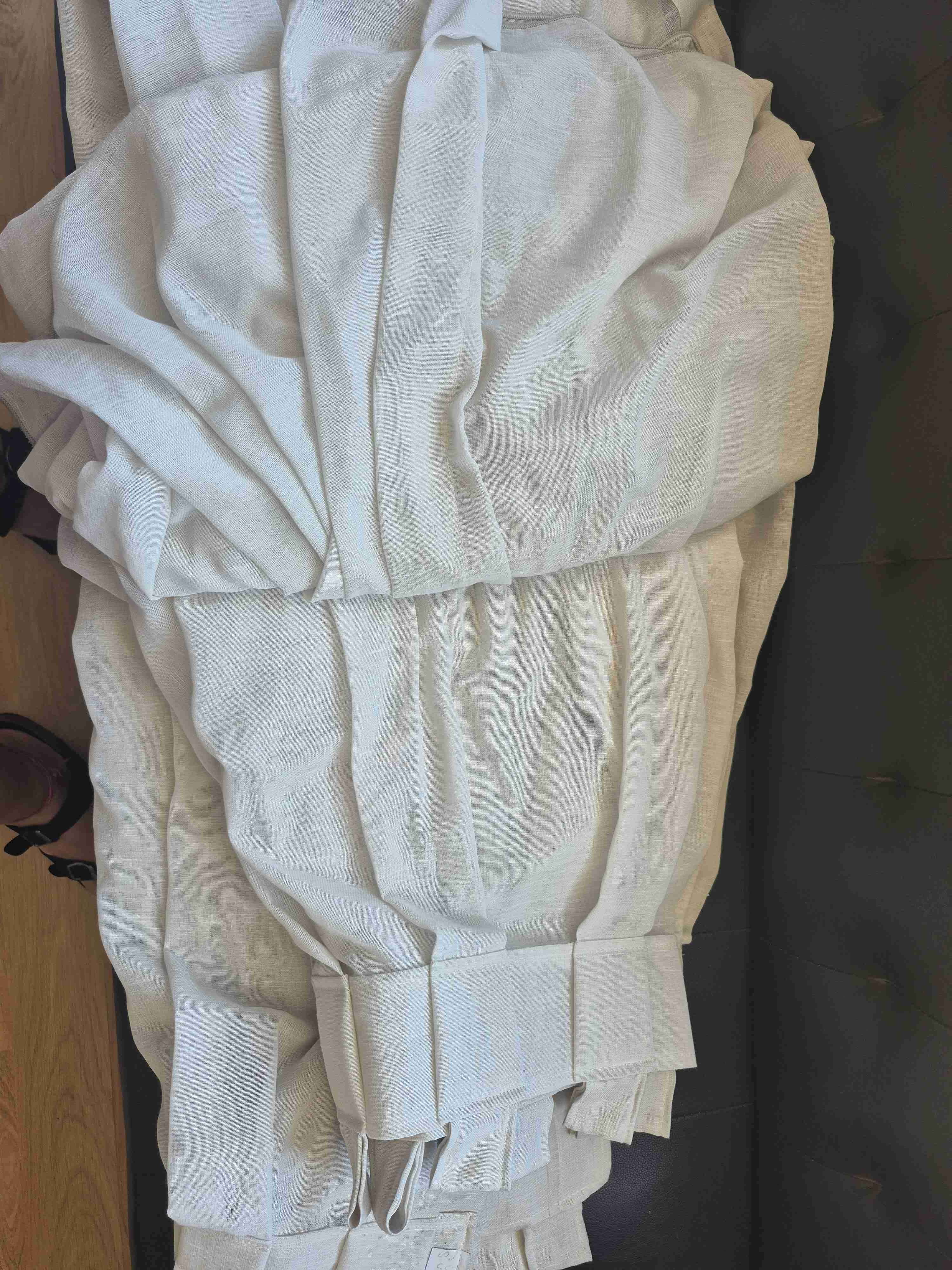 Cortinas beige estampadas - 3