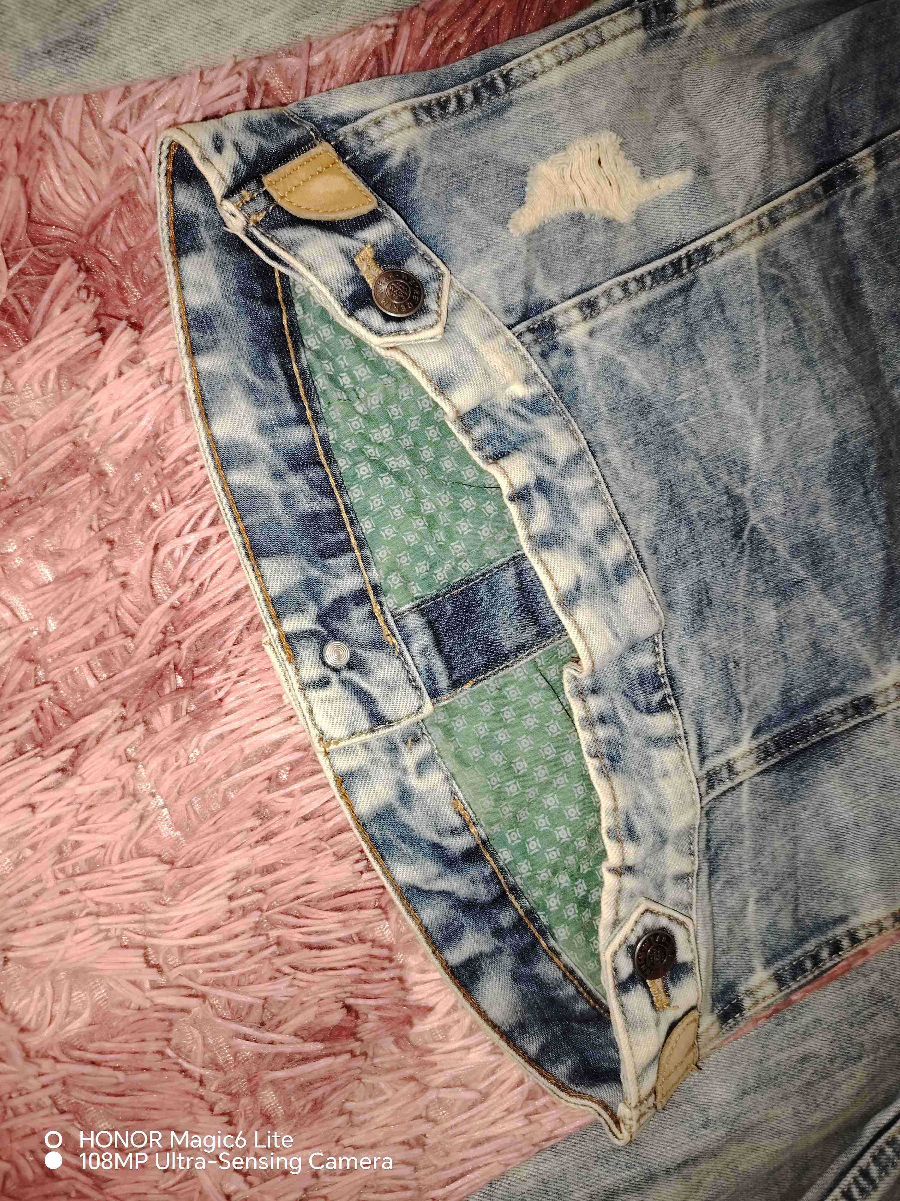 Chaqueta de mezclilla desgastada - 5