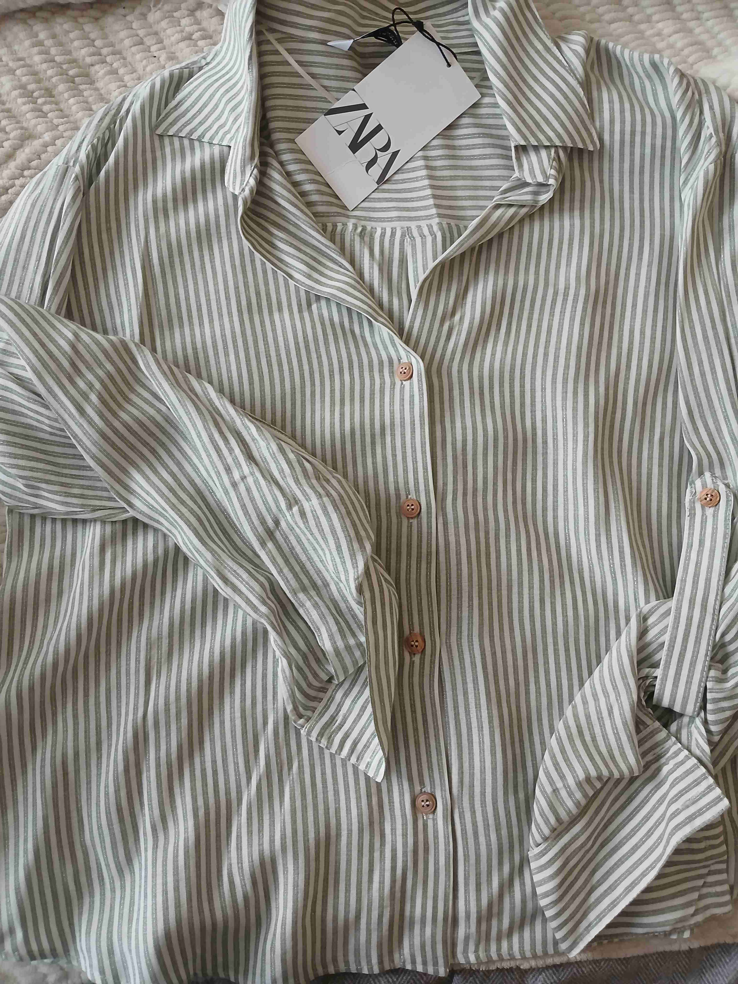 Blusa verde de rayas nueva - miniatura 4