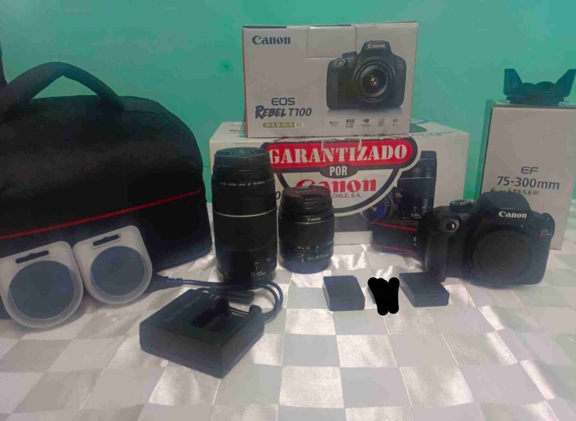 Cámara Canon EOS Rebel T100 Kit