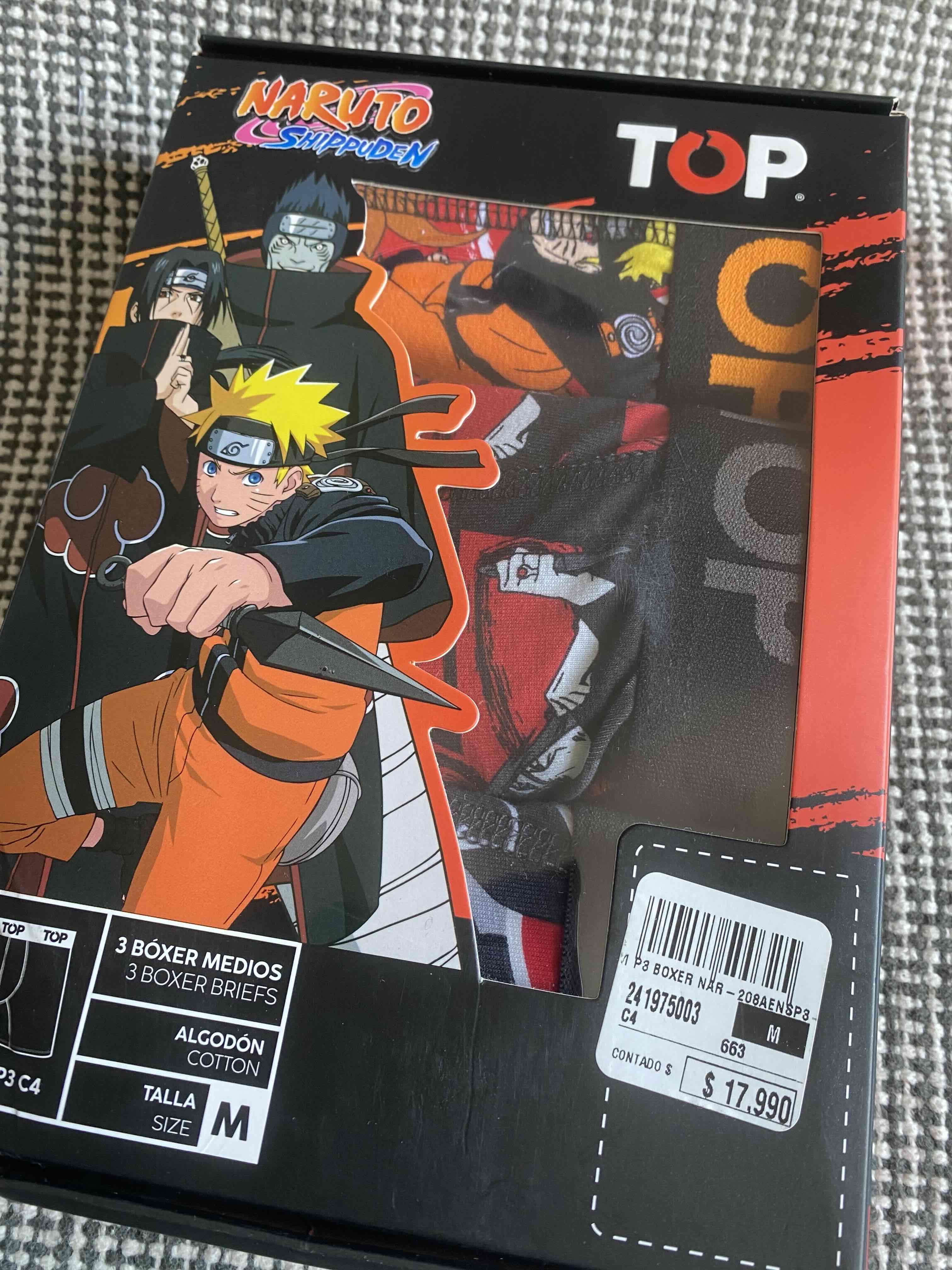 Pack boxers TOP Naruto Shippuden Talla M - 1
