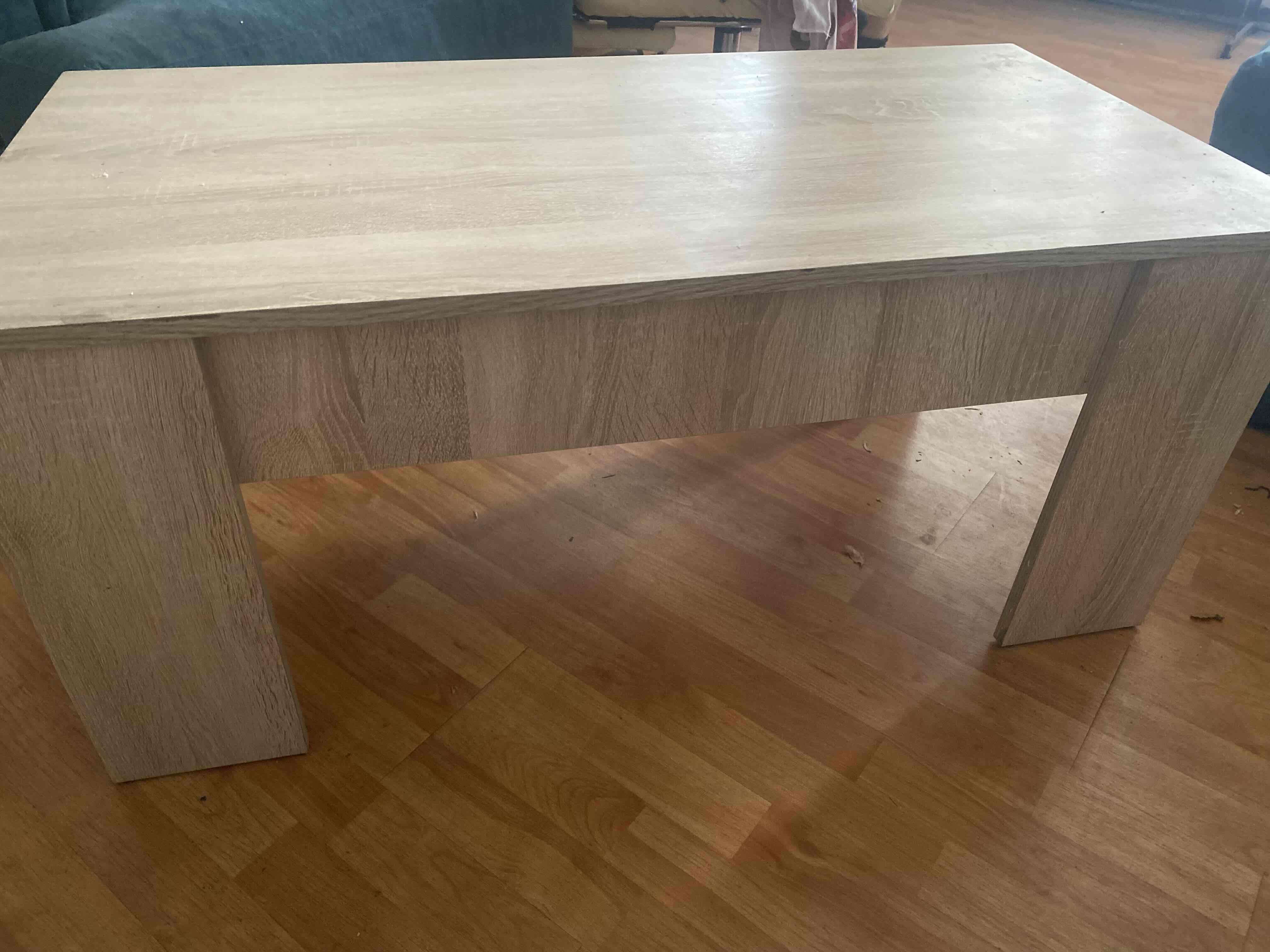 Mesa de centro madera clara - miniatura 1