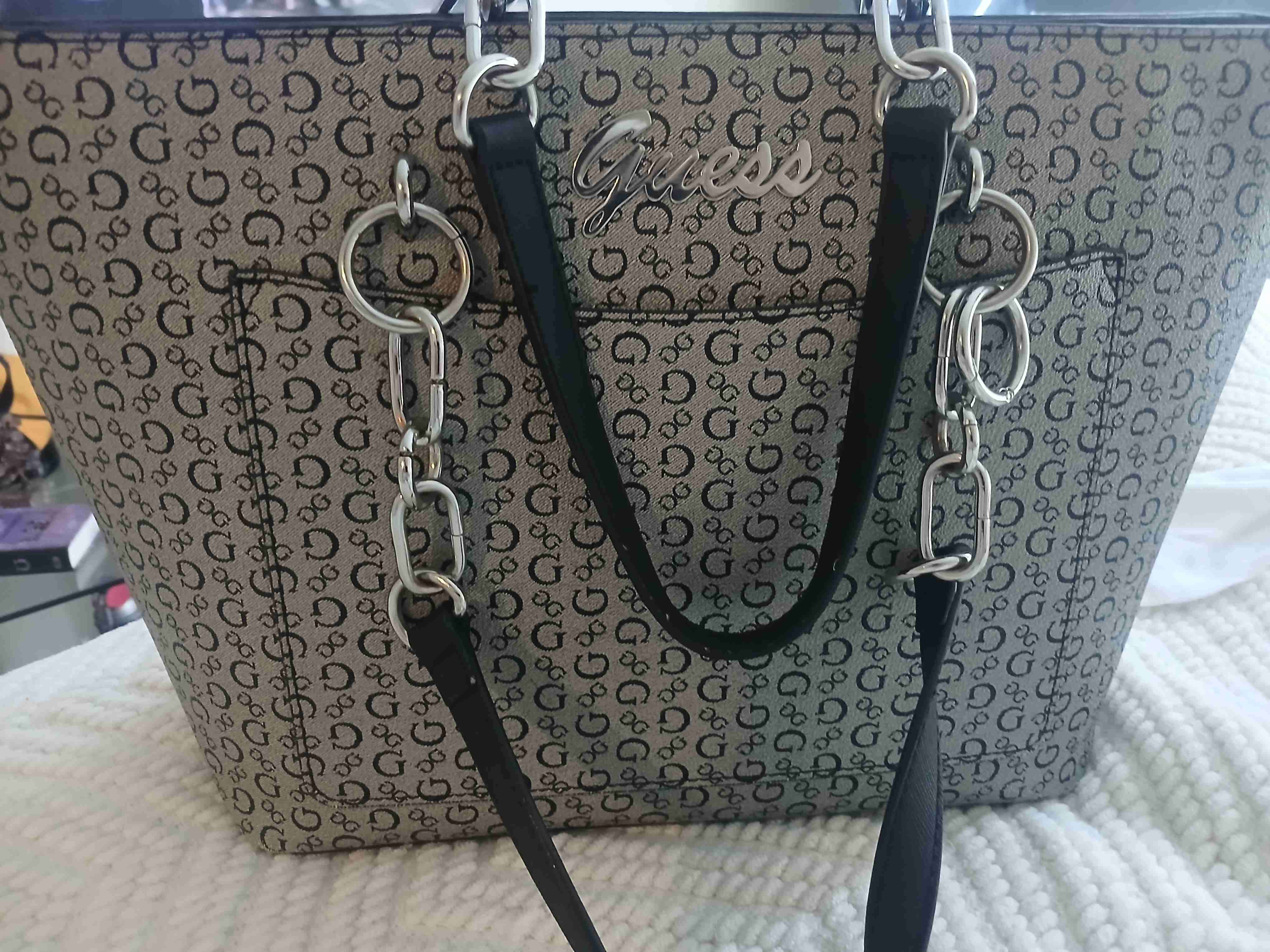 Cartera Guess monogram gris - miniatura 2