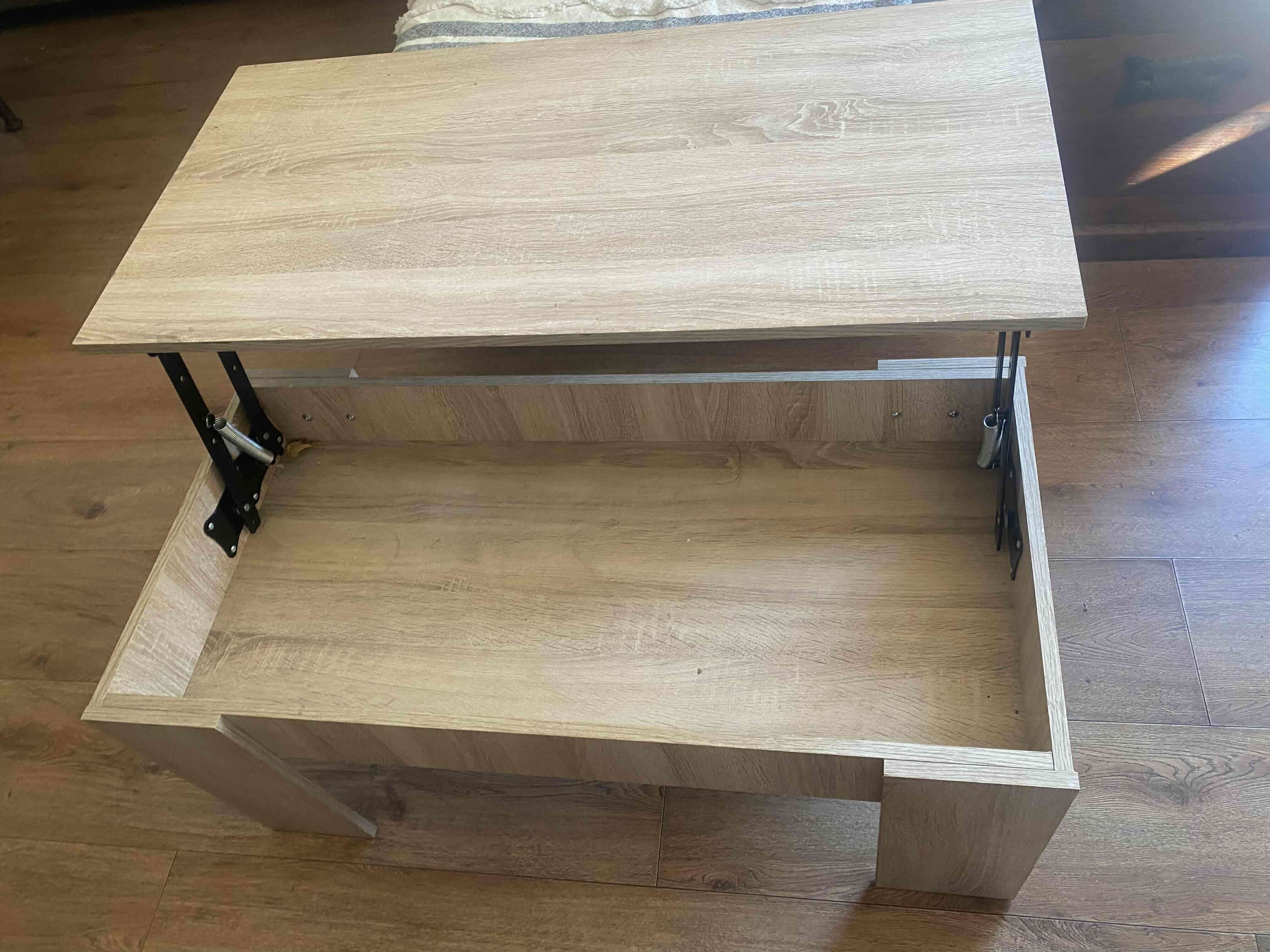 Mesa de centro madera clara - miniatura 2