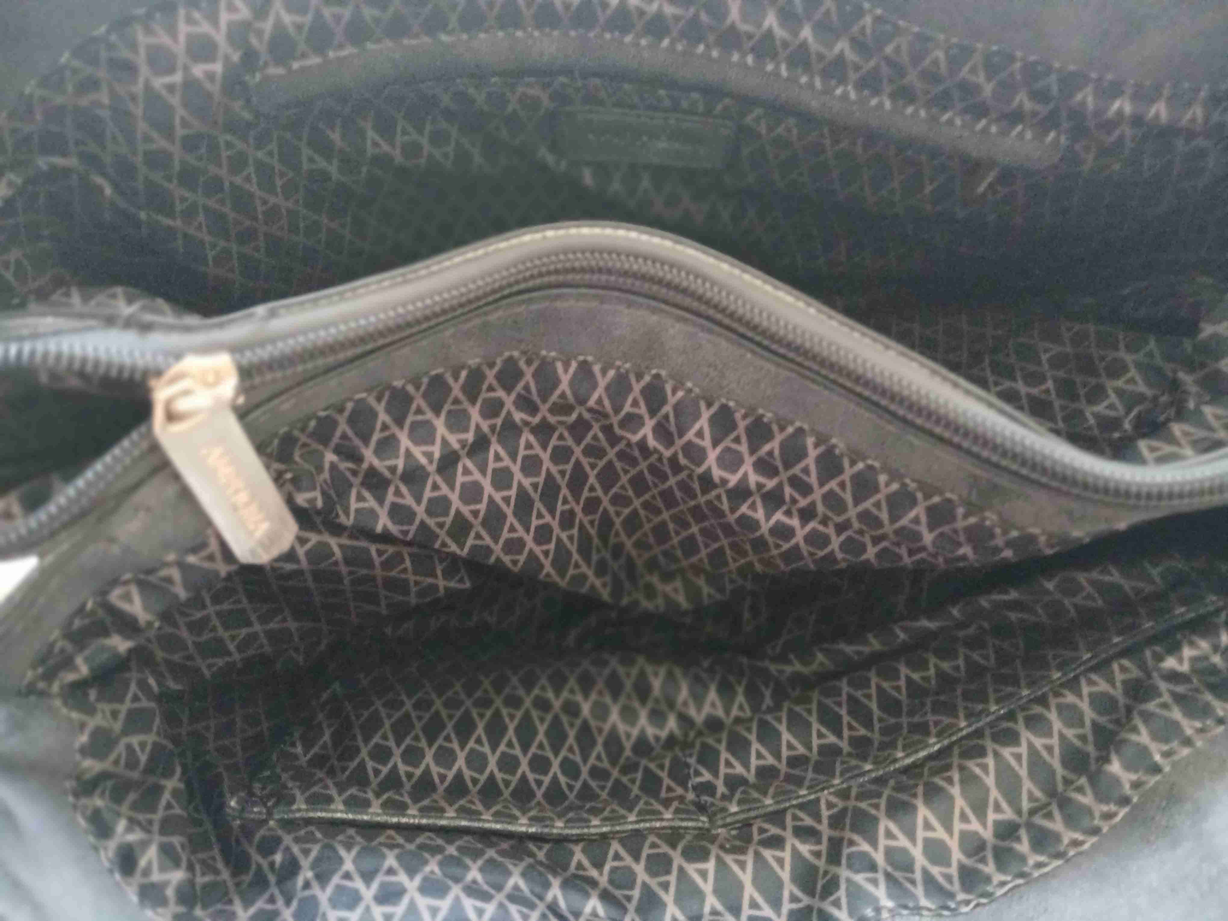 Bolso de mano negro elegante - miniatura 6