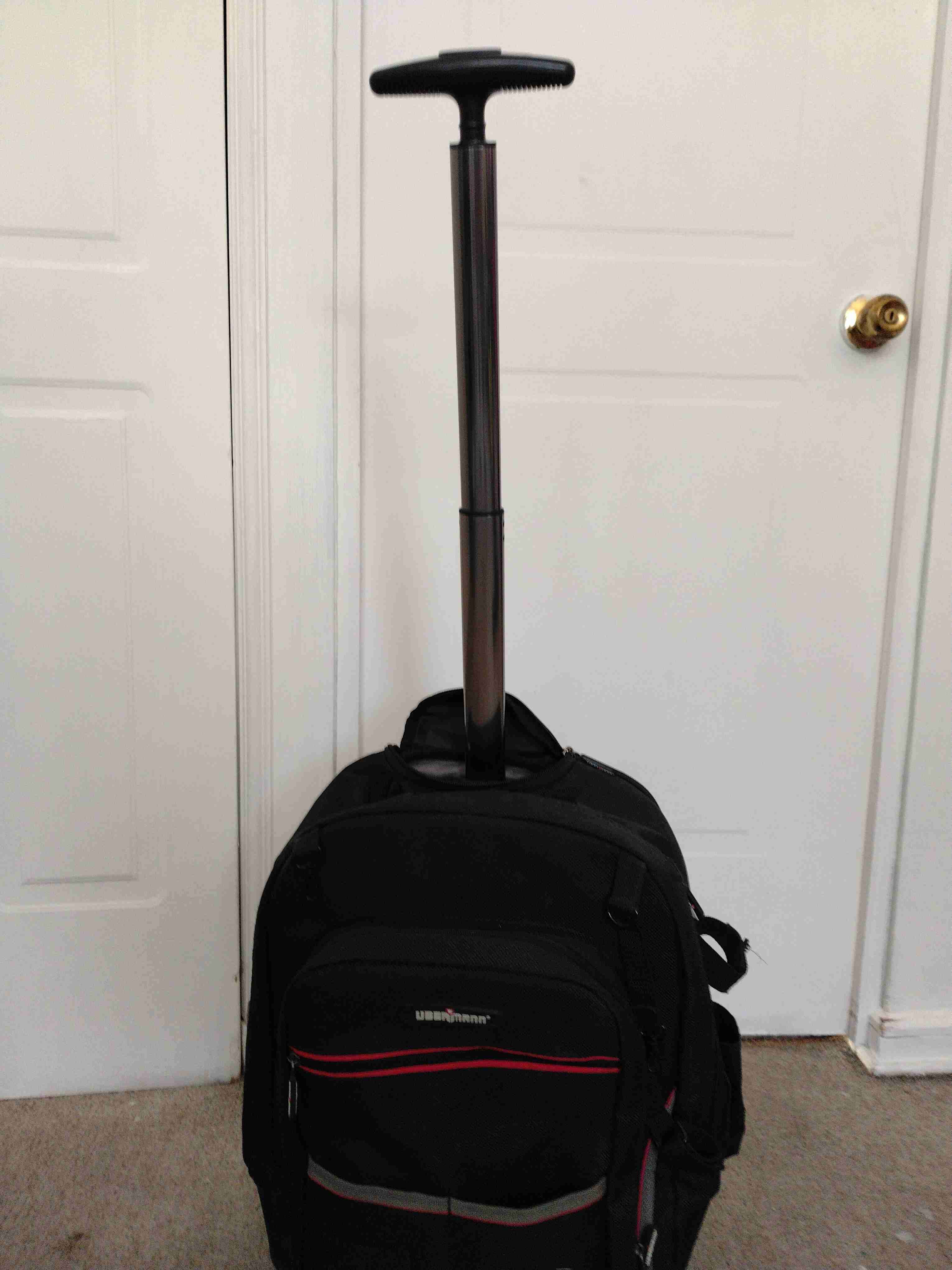 Mochila negra Ubermann - miniatura 2