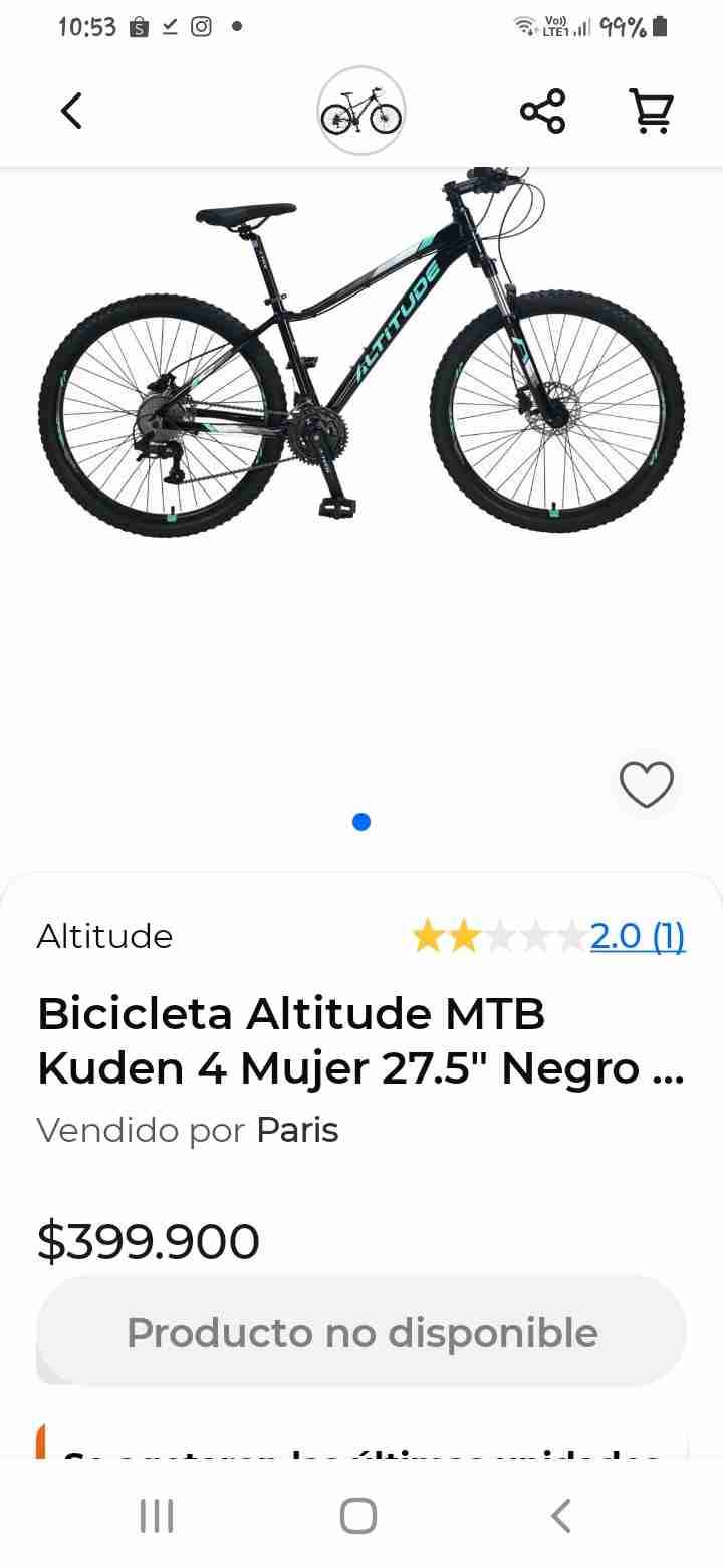Bicicleta Mountain Altitude Aro 27.5 - miniatura 6