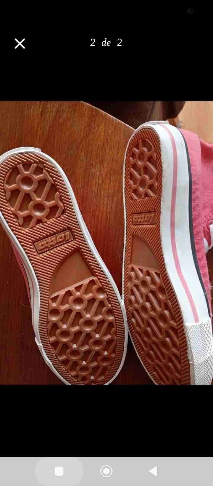 Zapatillas rosadas deportivas - miniatura 1