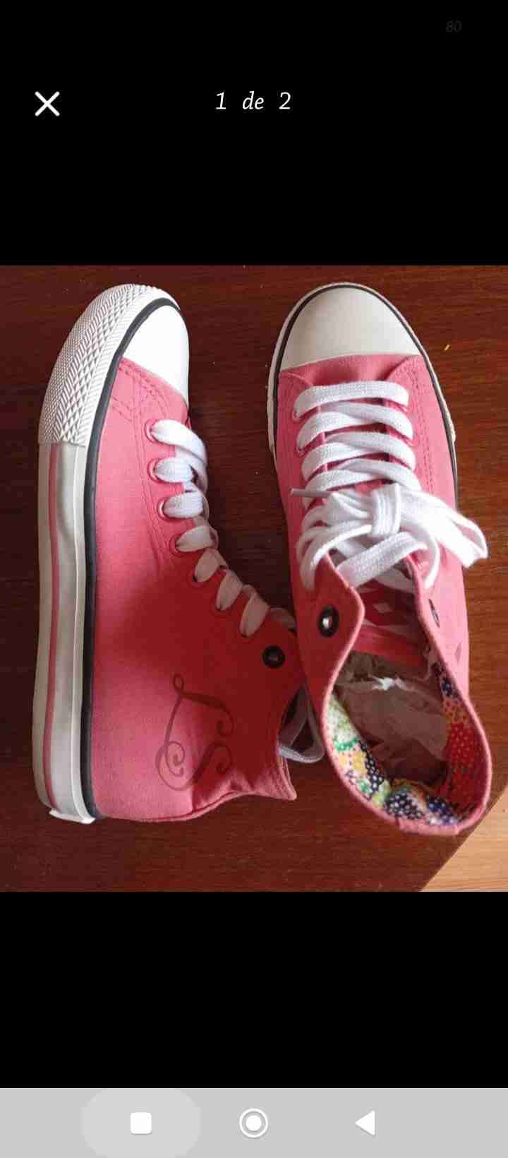 Zapatillas rosadas deportivas - miniatura 2