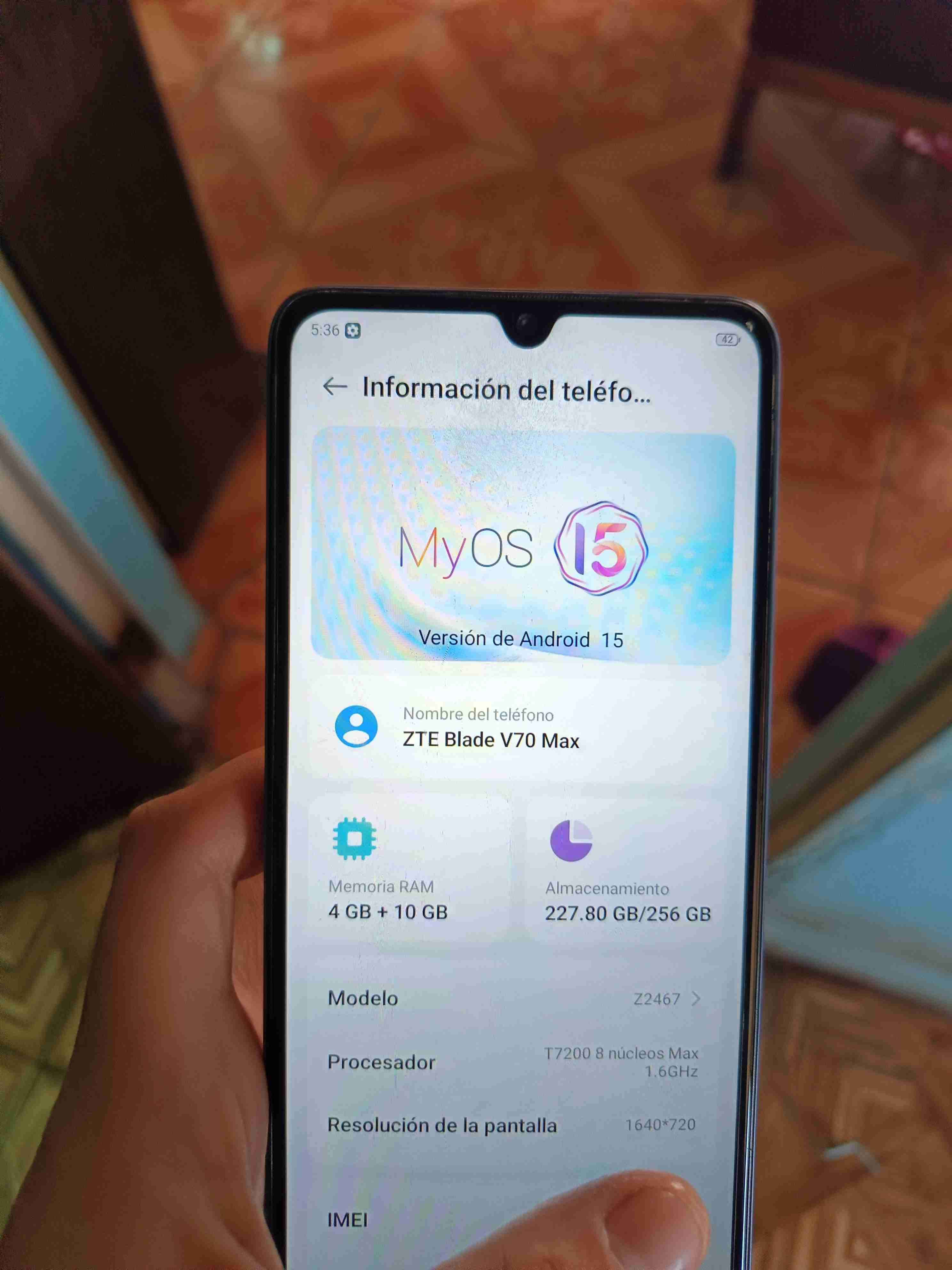 Smartphone ZTE Blade V70 Max - miniatura 1