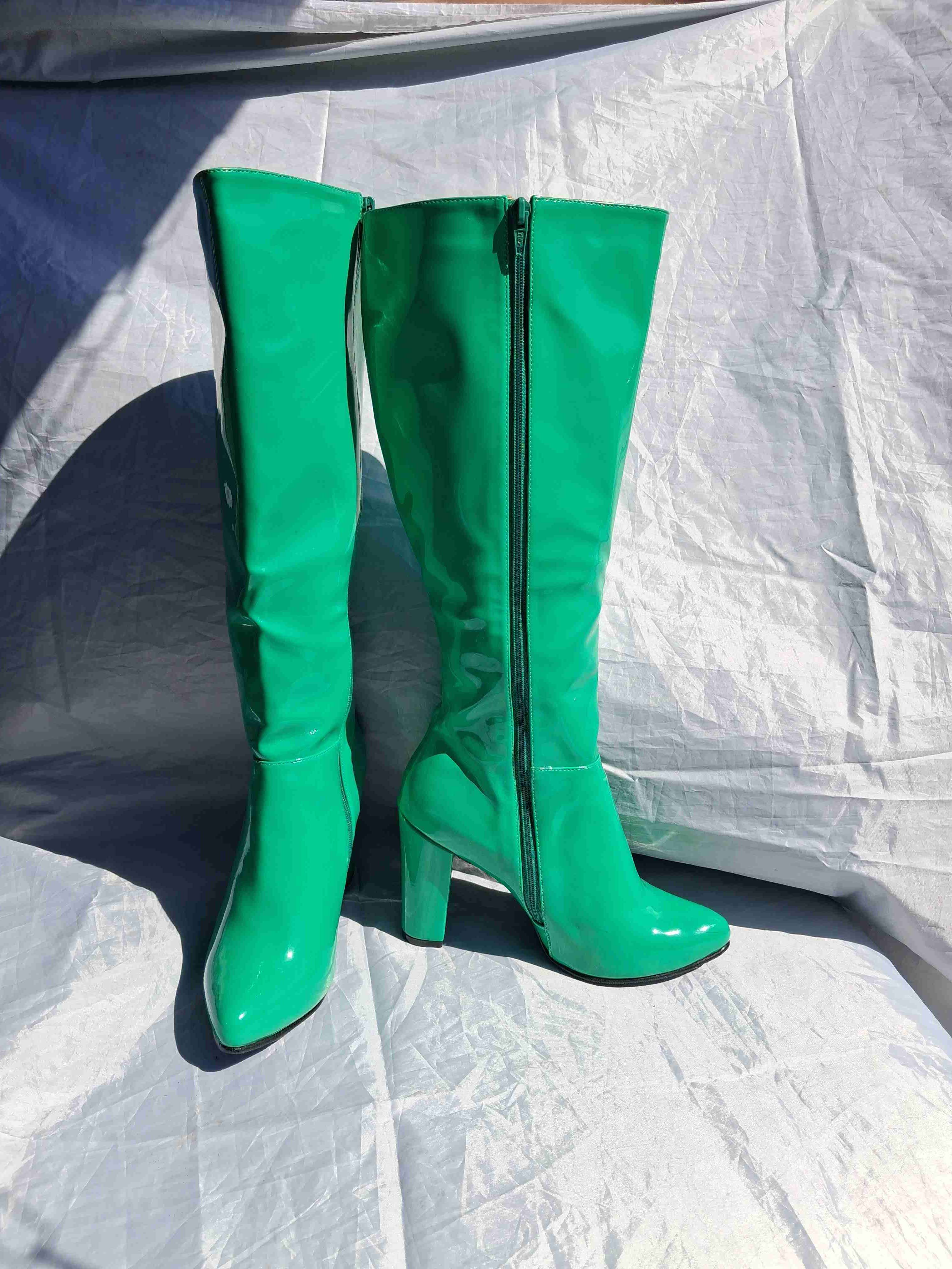 Botas altas verdes - miniatura 1