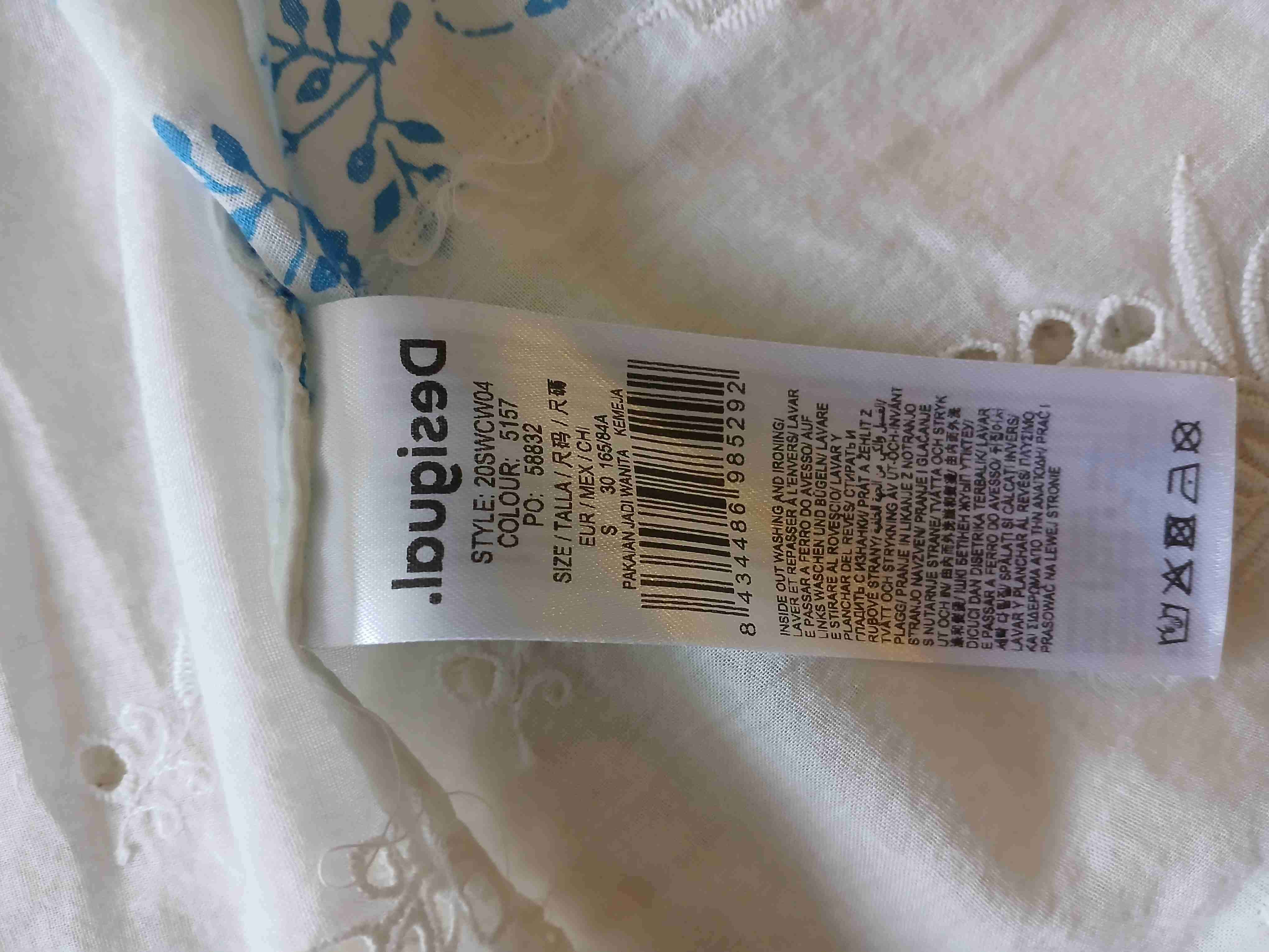 Blusa bordada blanca - miniatura 6