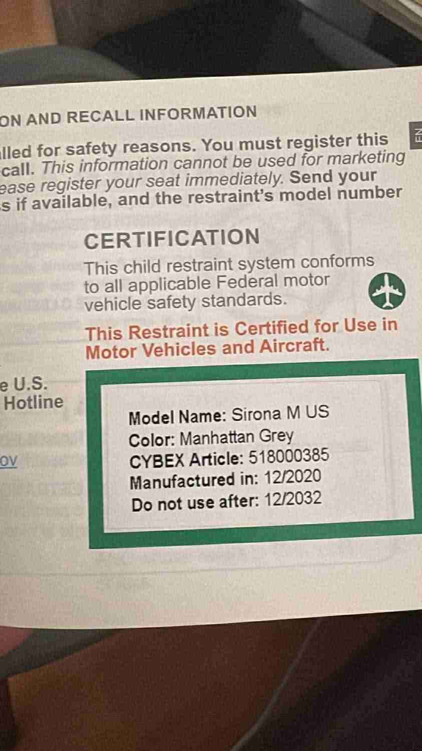 Silla de auto infantil Cybex - 2