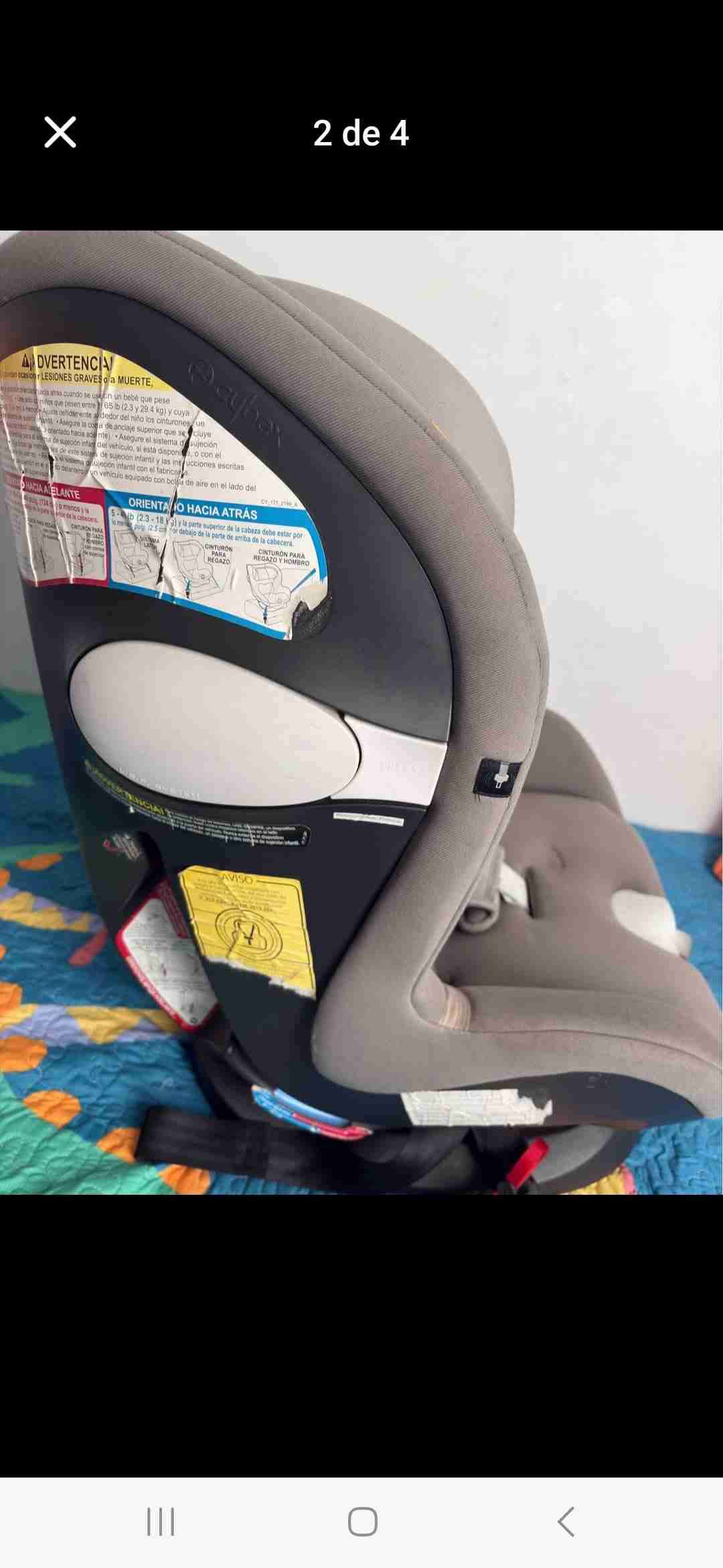 Silla de auto infantil Cybex - 5
