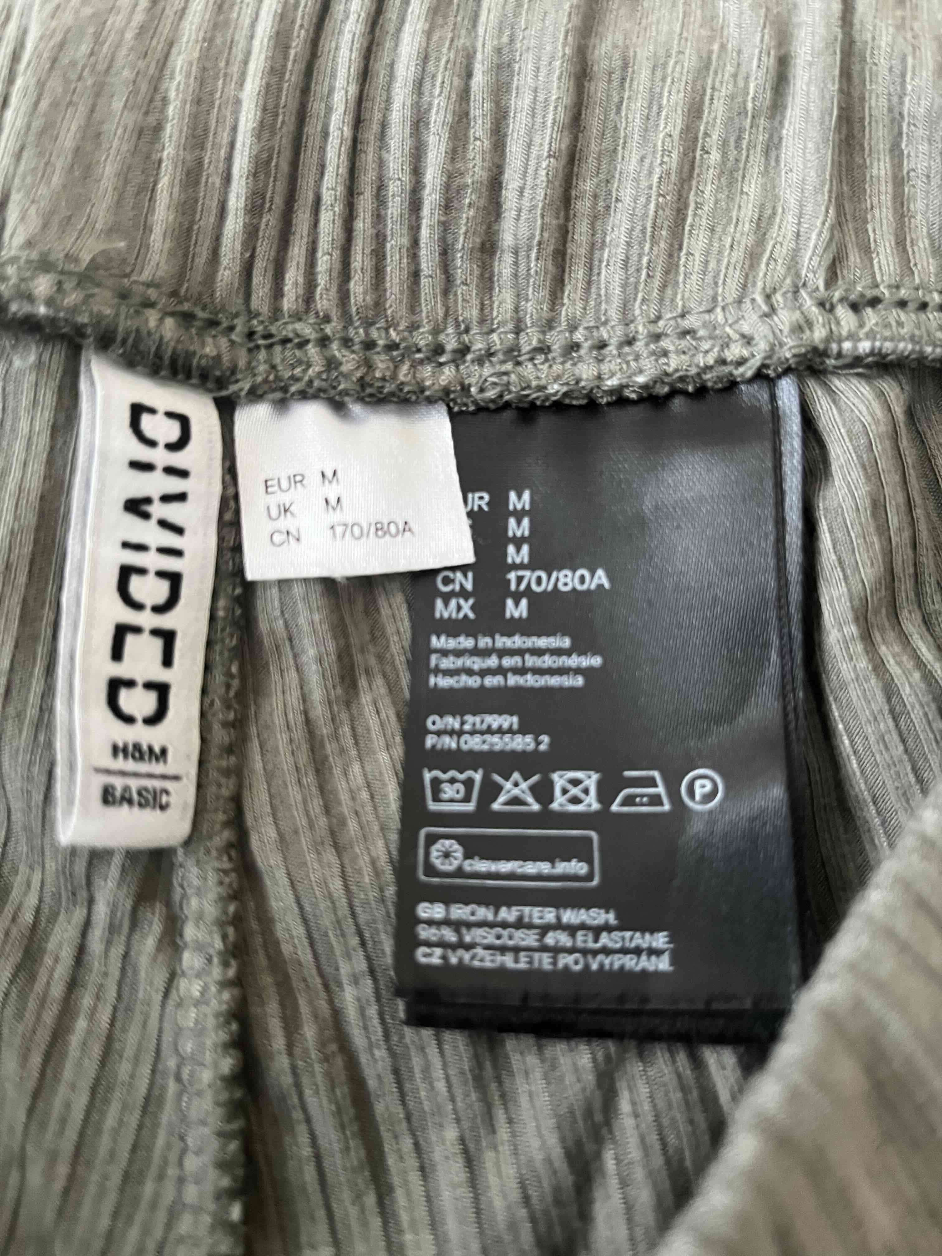 Pantalones anchos verde oliva - miniatura 2