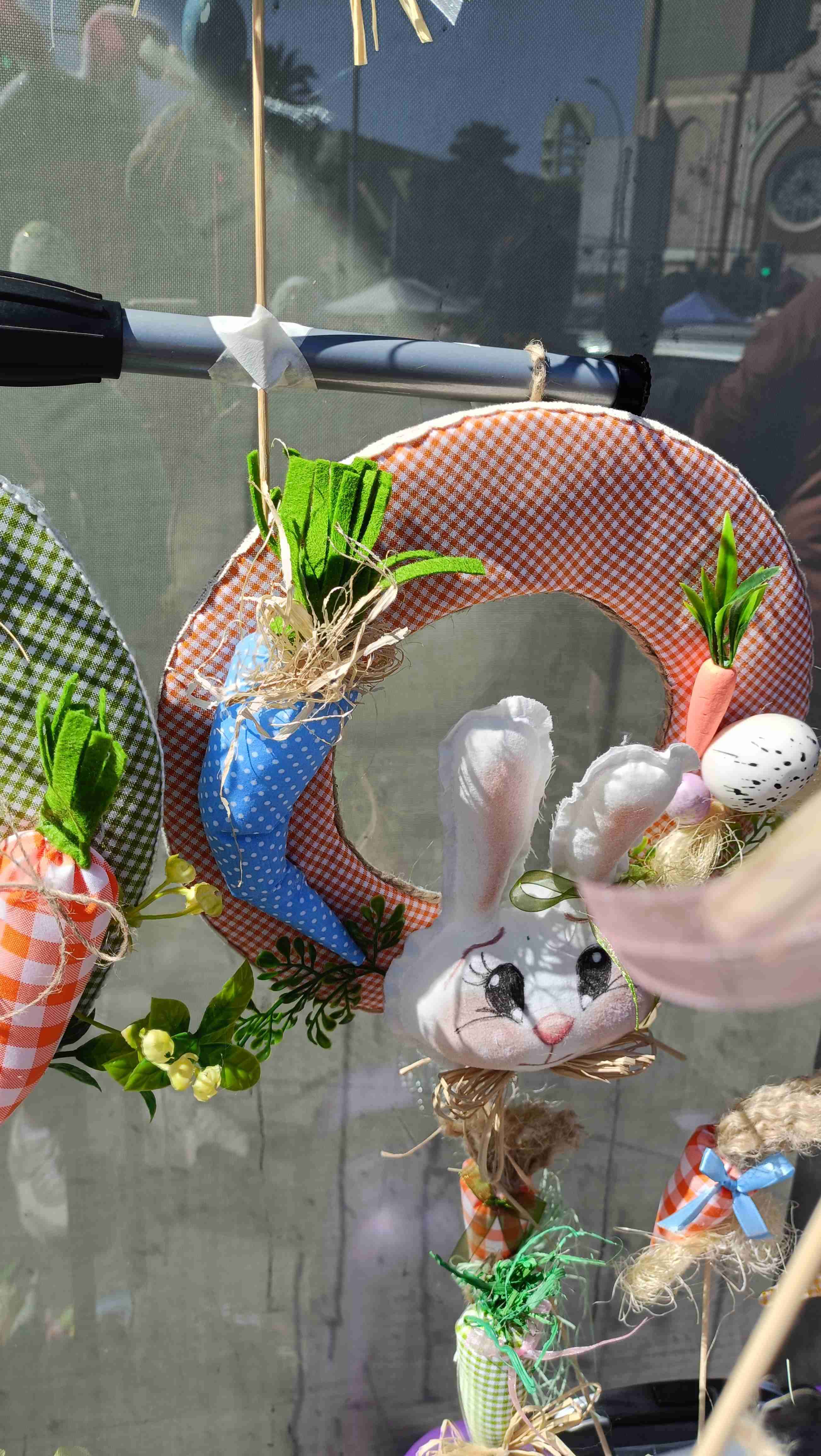 Corona decorativa de Pascua - miniatura 1