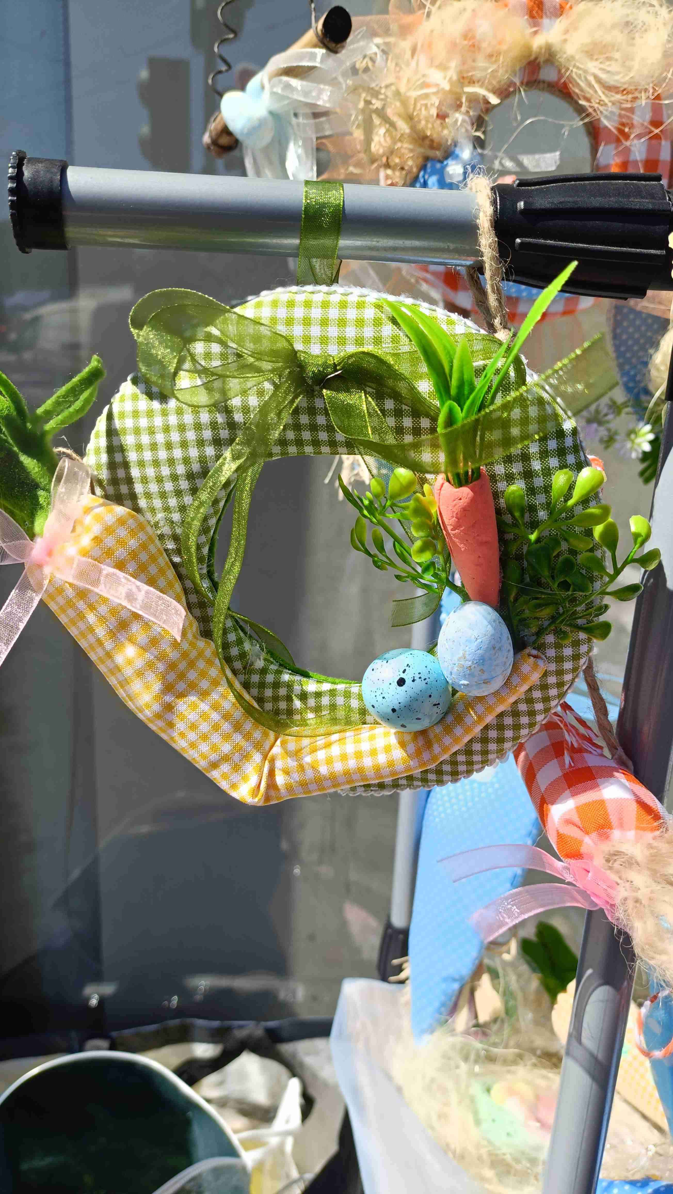 Corona decorativa de Pascua - miniatura 2