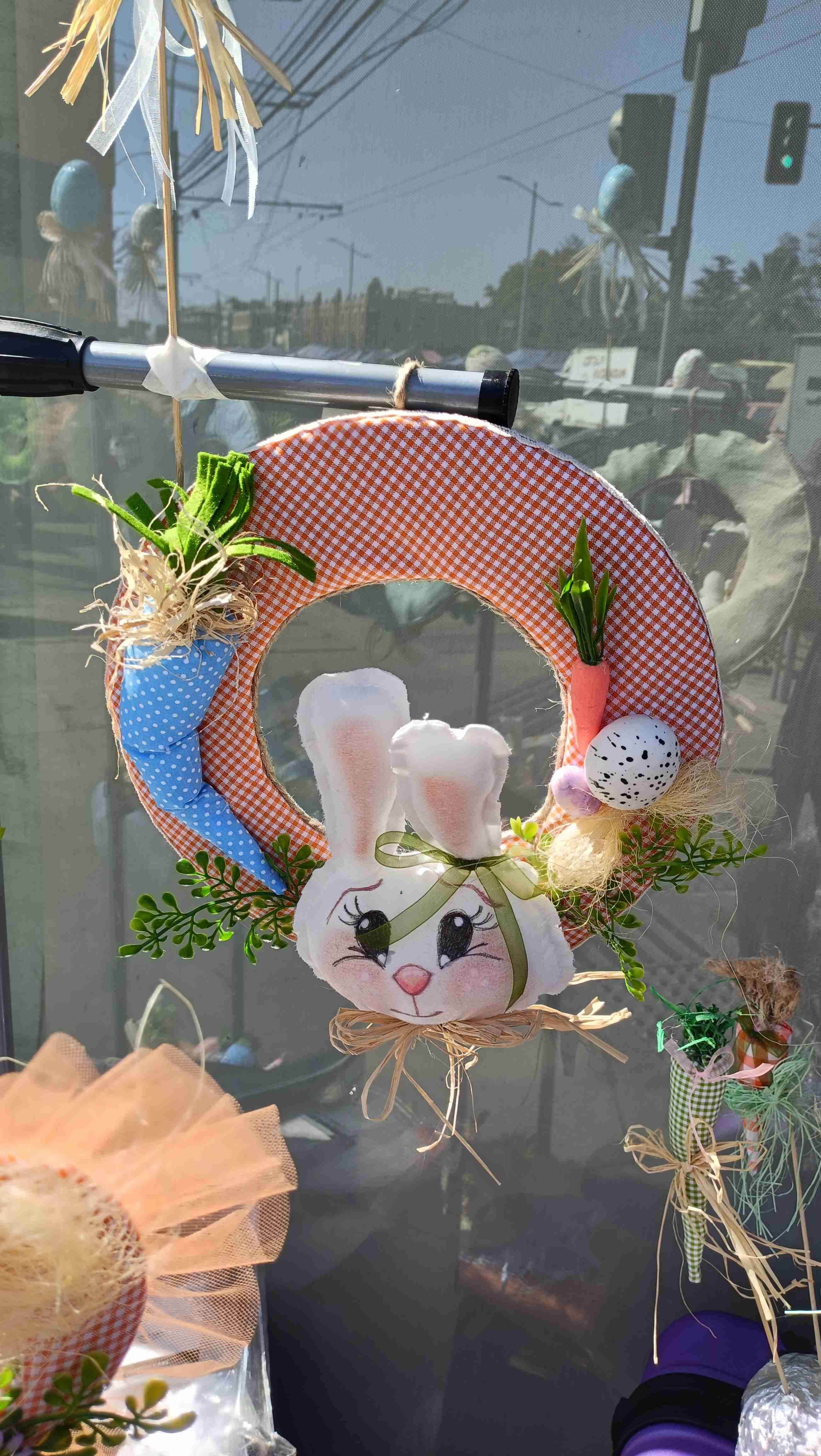 Corona decorativa de Pascua - miniatura 3