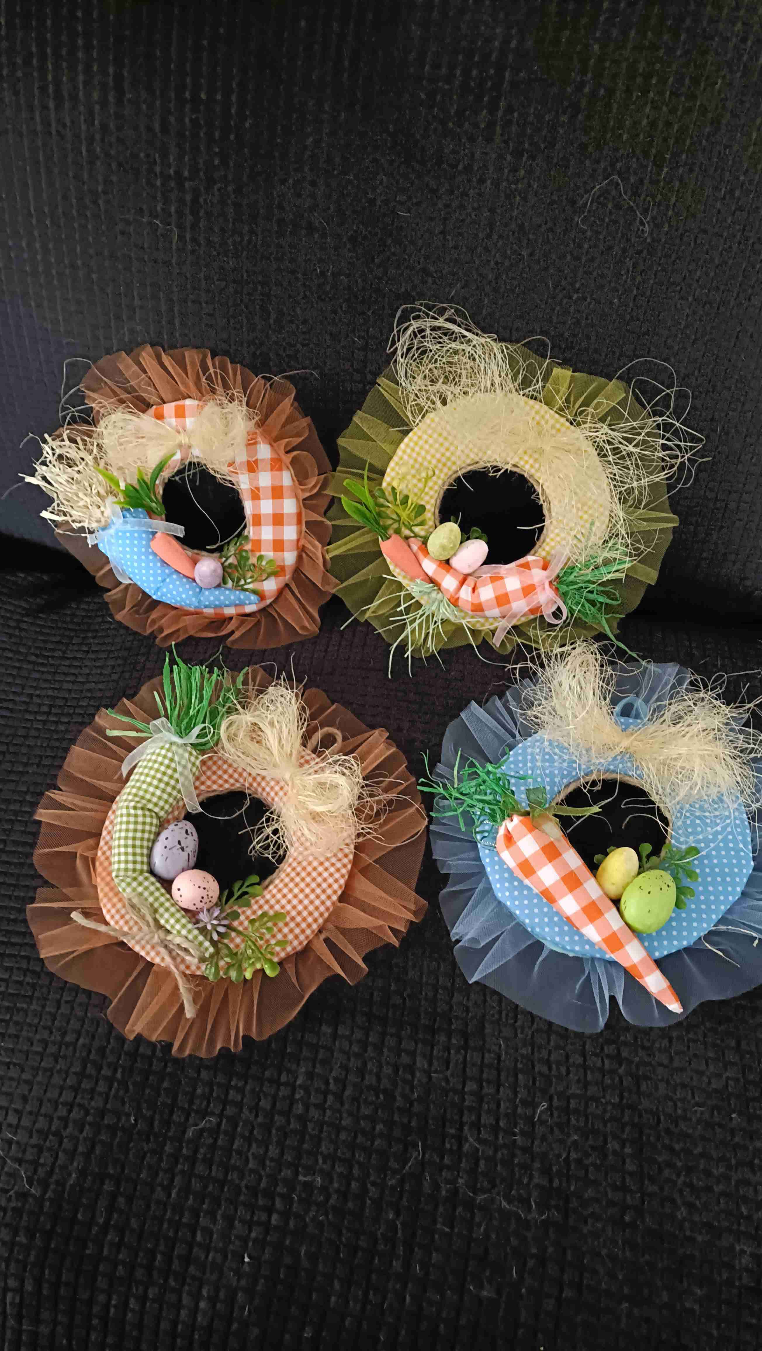 Corona decorativa de Pascua - miniatura 5