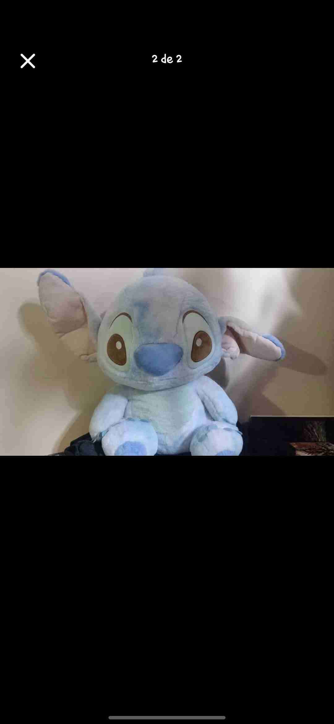 Peluche grande azul Stitch - miniatura 2