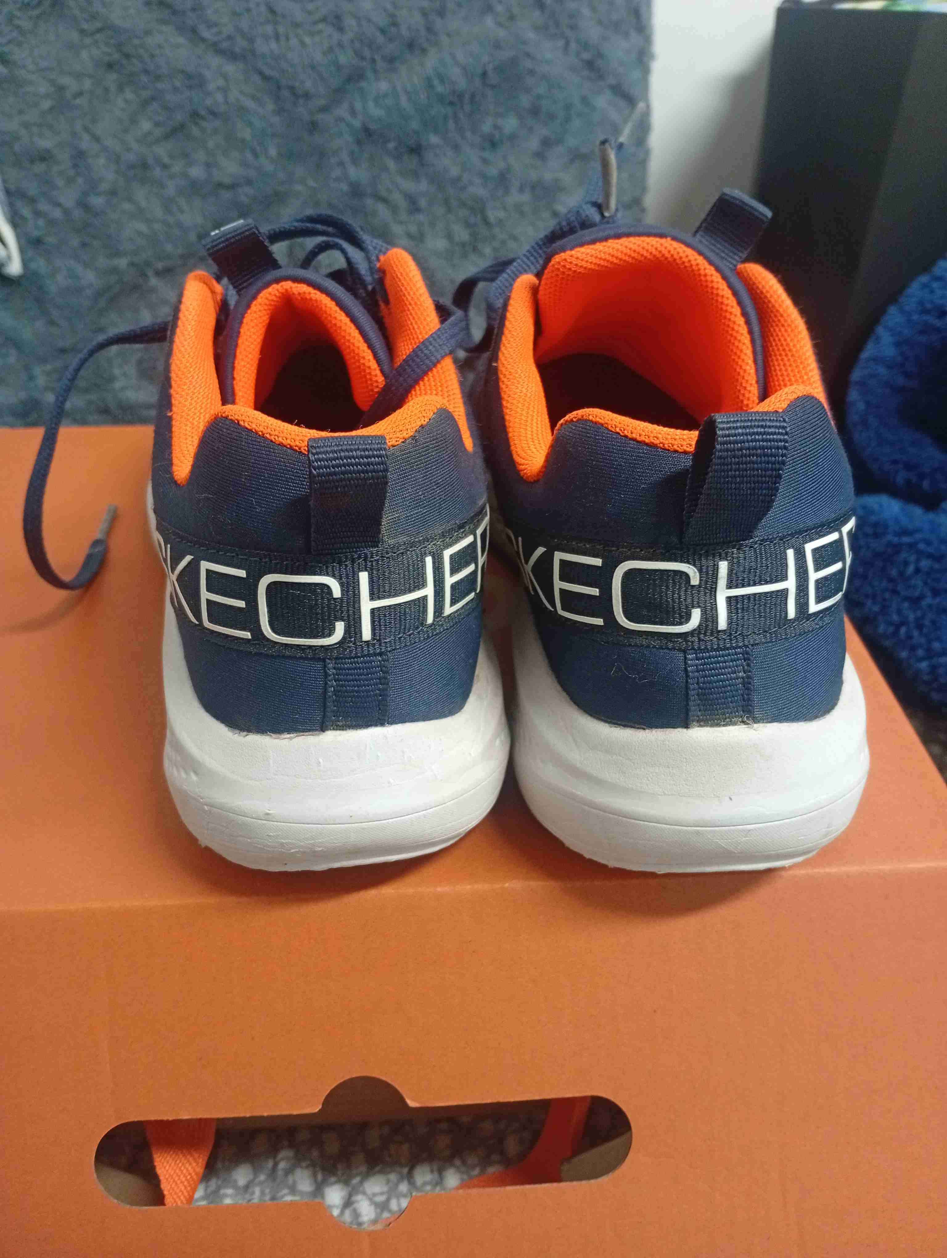 Zapatillas deportivas azul naranjo - miniatura 2