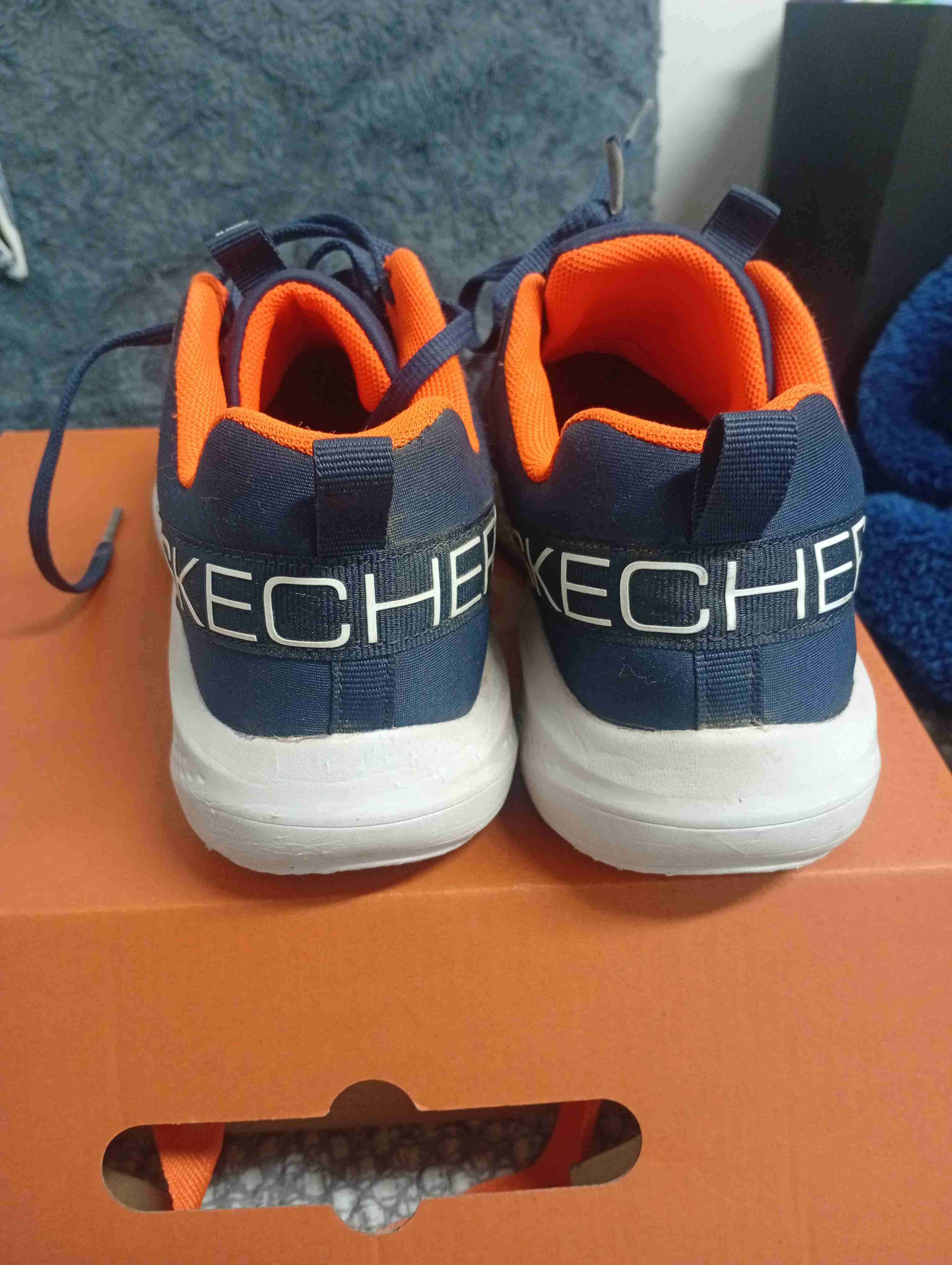 Zapatillas deportivas azul naranjo - miniatura 3
