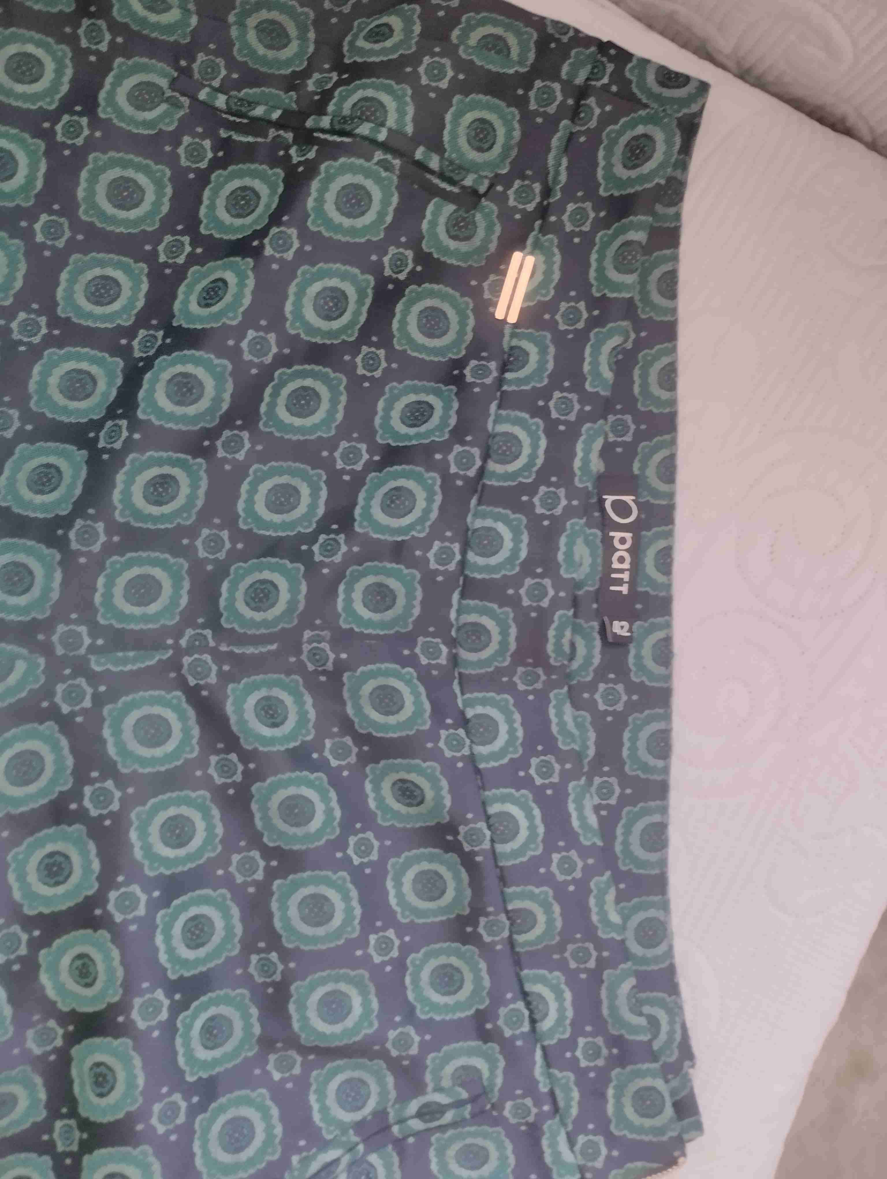 Pantalones estampados verdes - 2