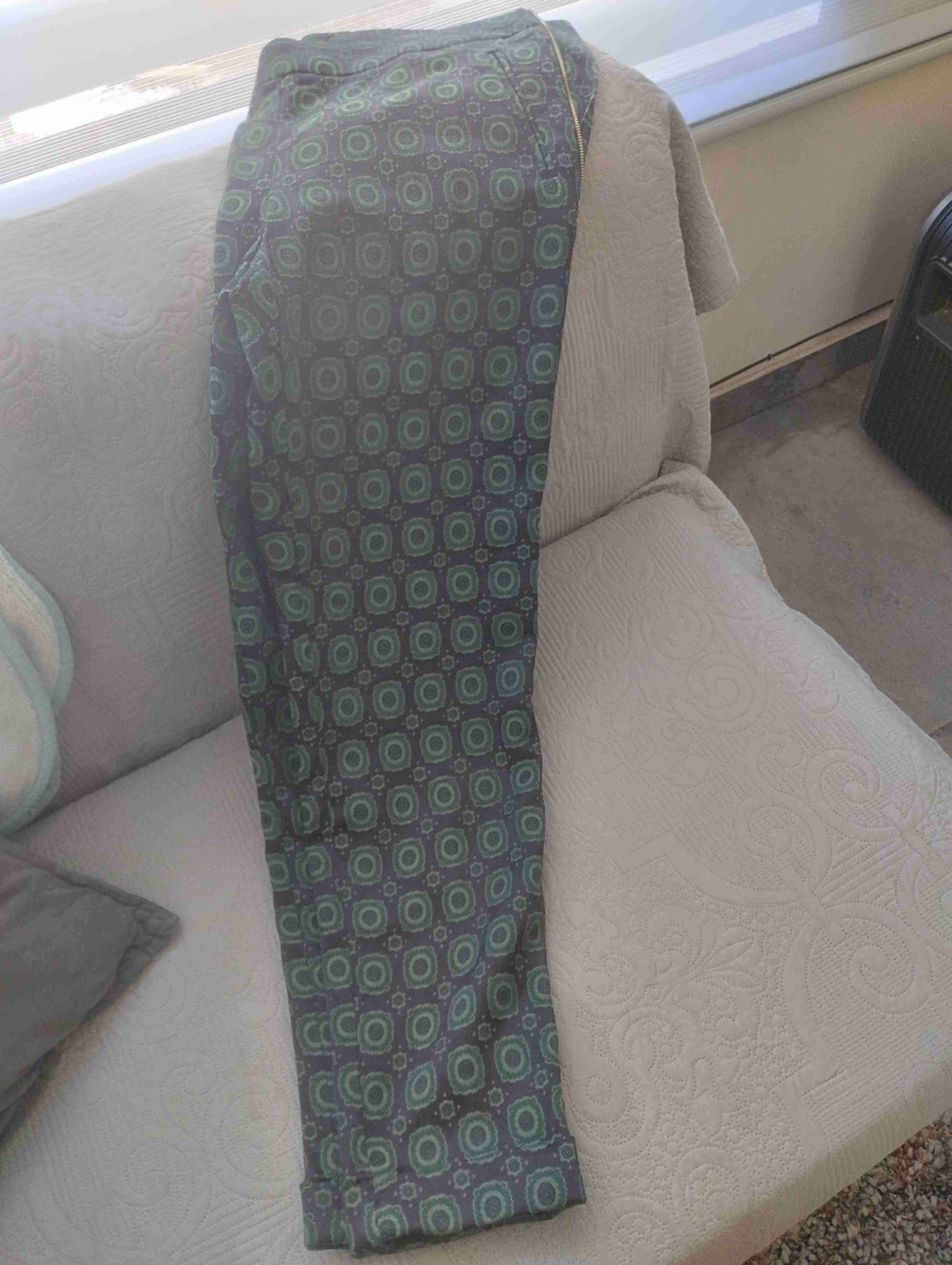 Pantalones estampados verdes - 3