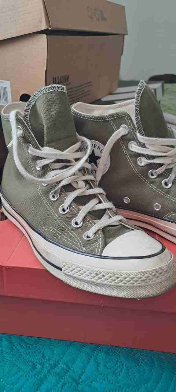 Zapatillas urbanas verde olivo - miniatura 3