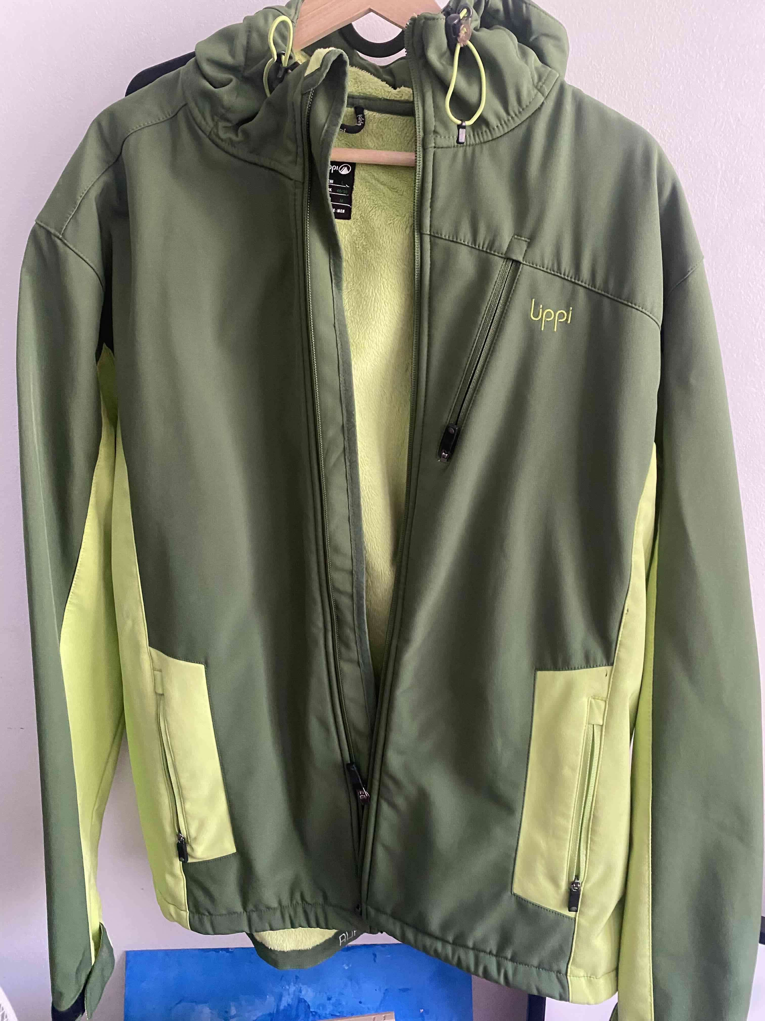 Chaqueta verde Lippi con capucha - miniatura 1