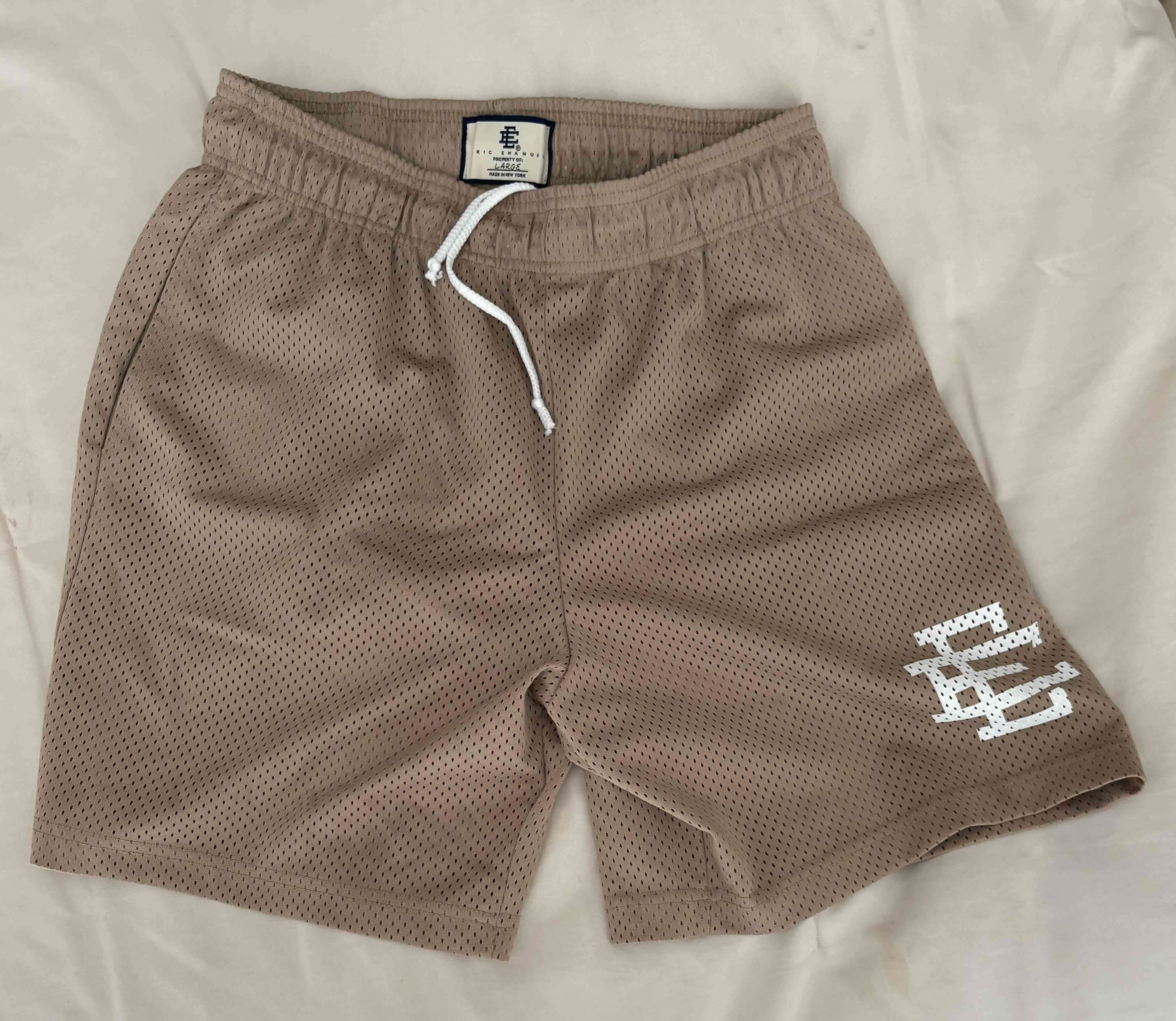 Short de malla marrón - miniatura 1